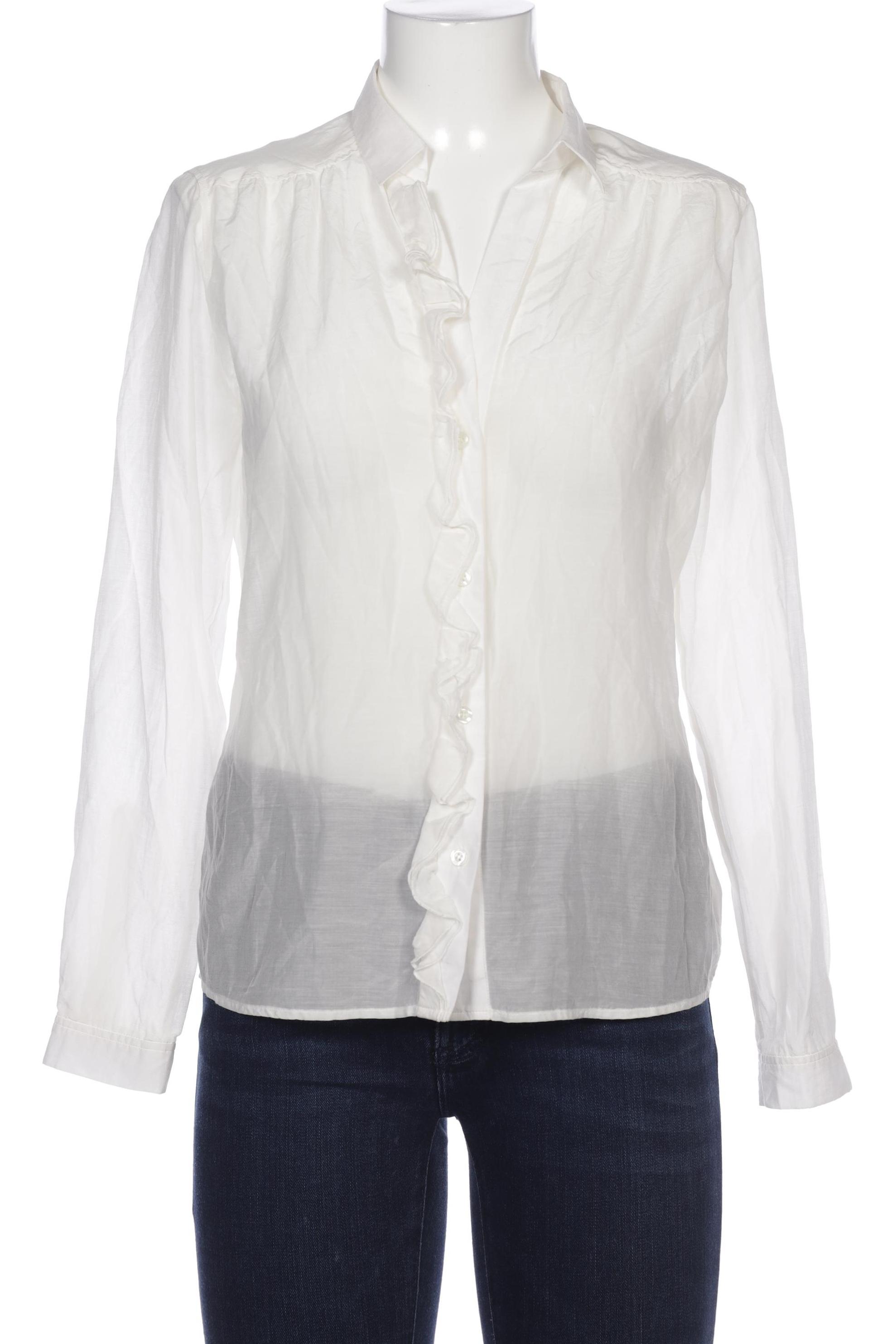 

Rene Lezard Damen Bluse, cremeweiß