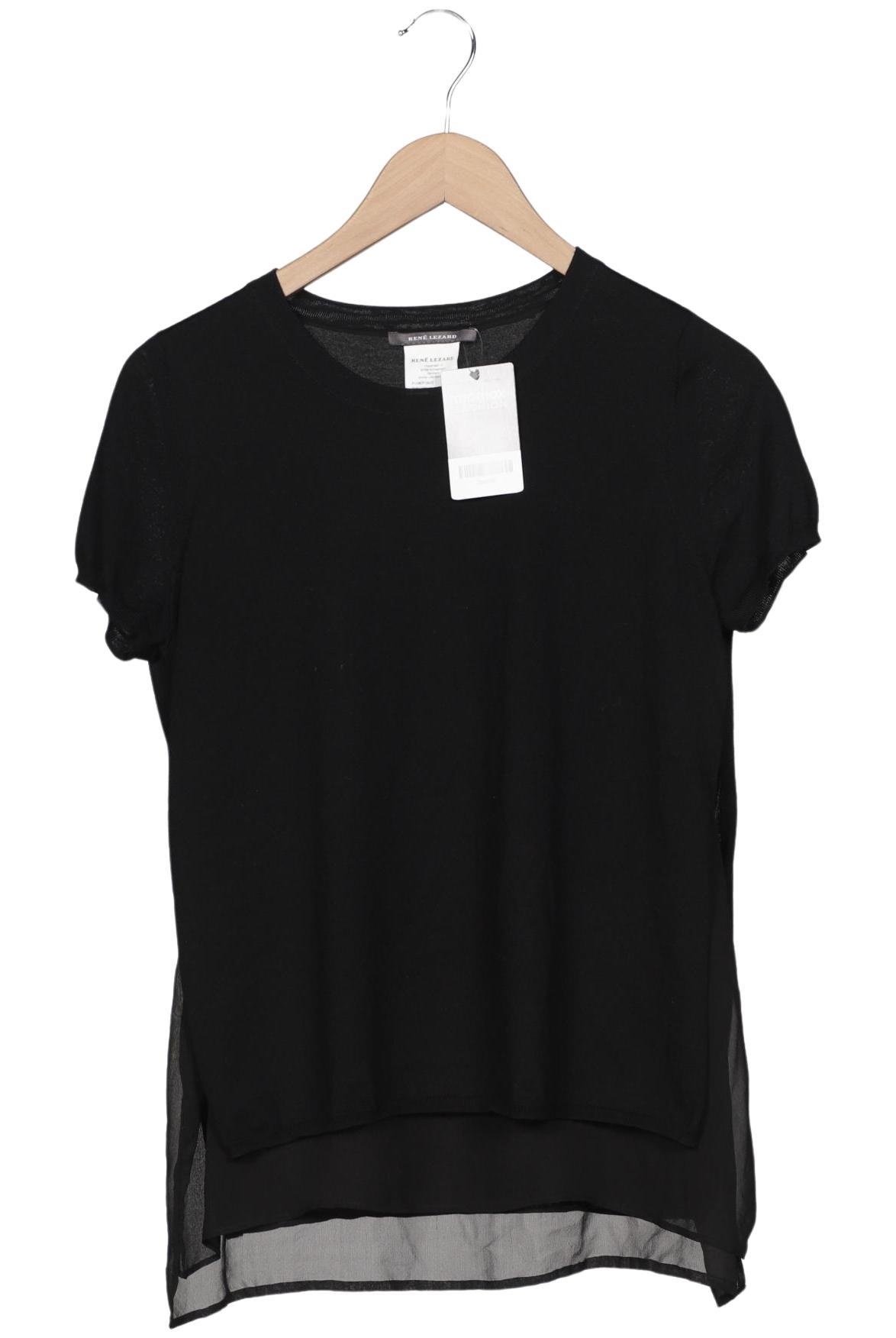 

Rene Lezard Damen T-Shirt, schwarz, Gr. 34