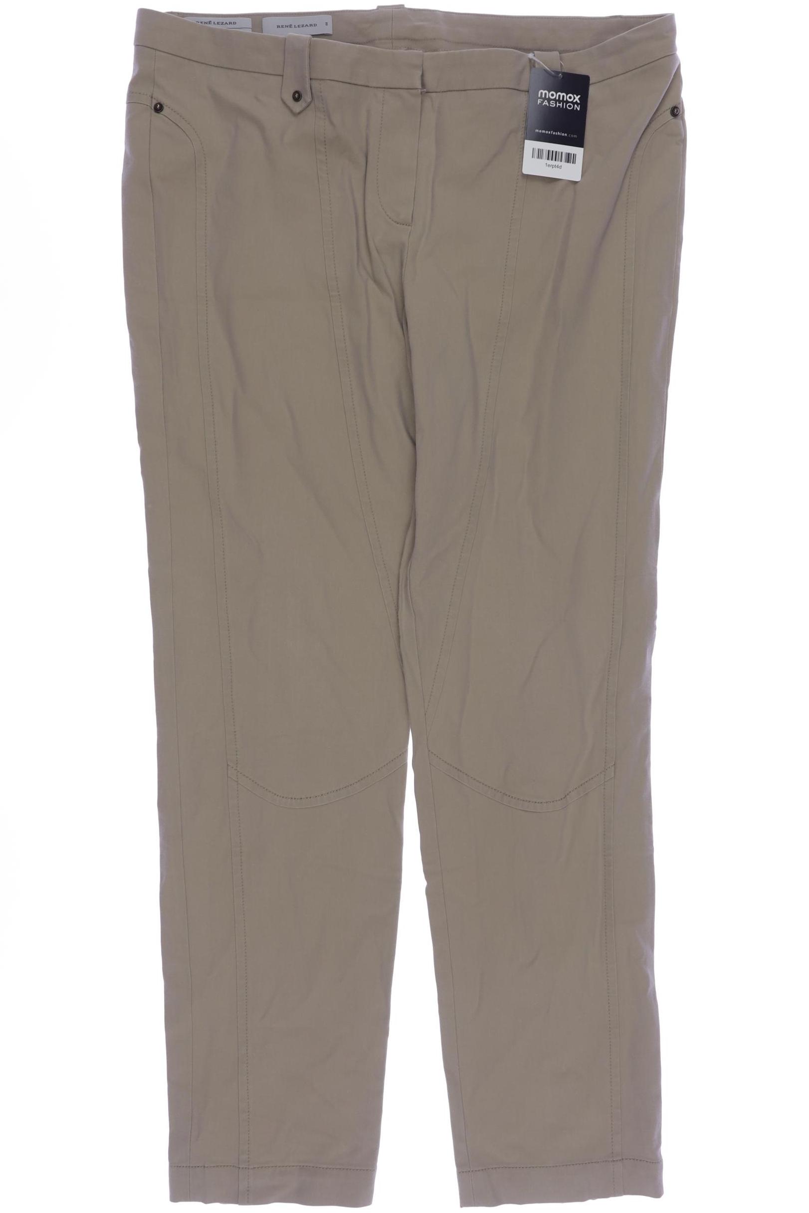 

Rene Lezard Damen Stoffhose, beige, Gr. 44