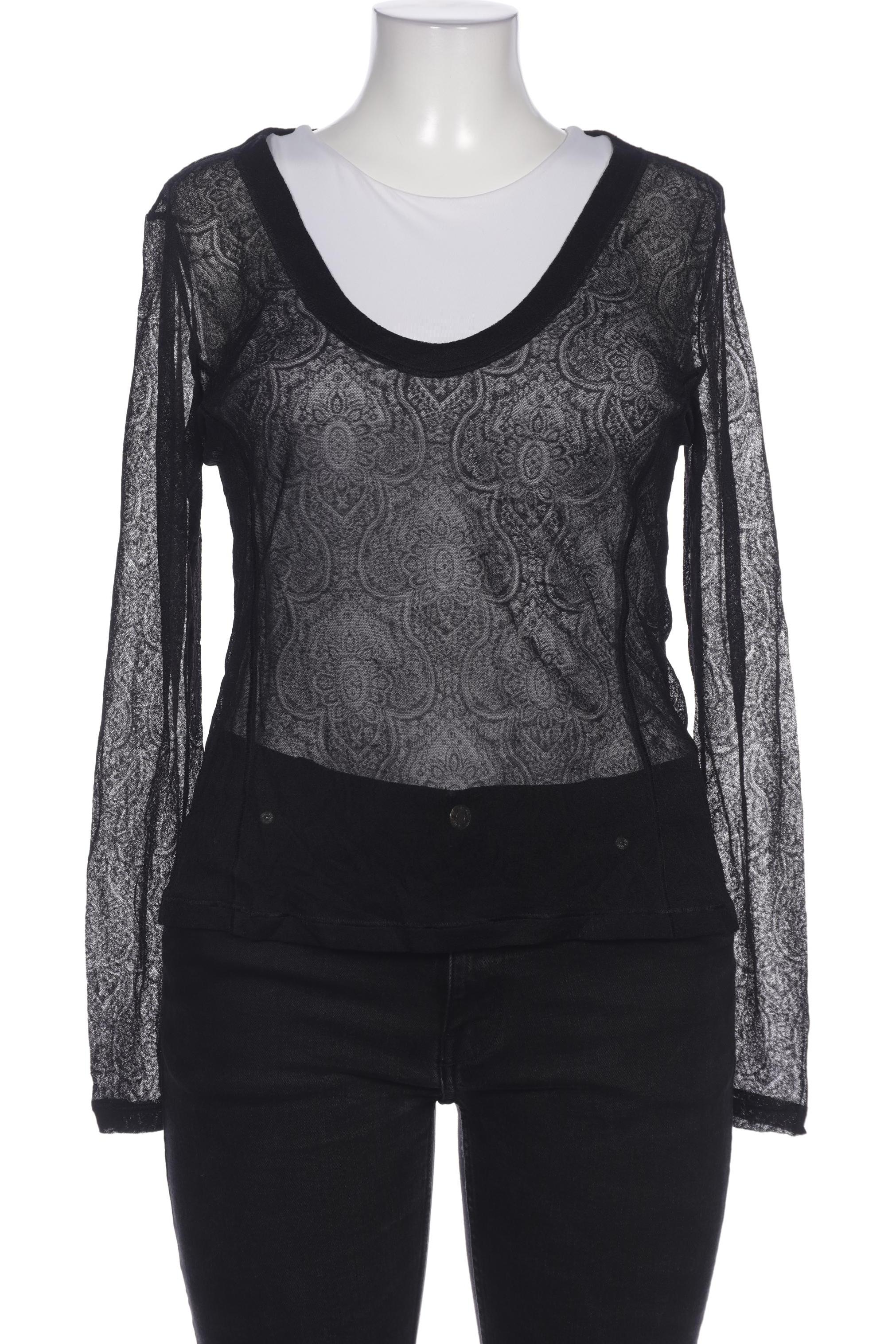 

Rene Lezard Damen Langarmshirt, schwarz, Gr. 44