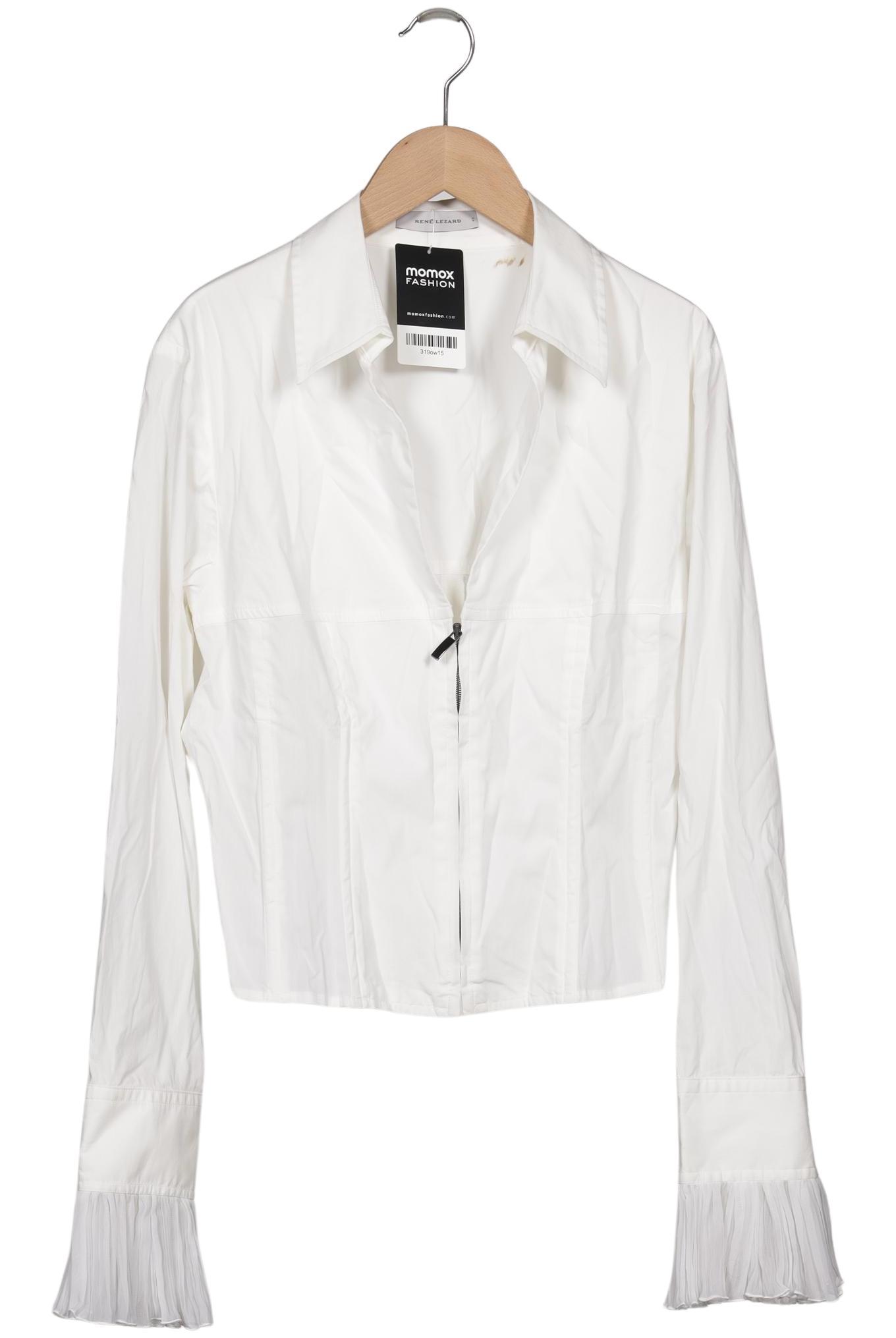 

Rene Lezard Damen Bluse, cremeweiß, Gr. 42
