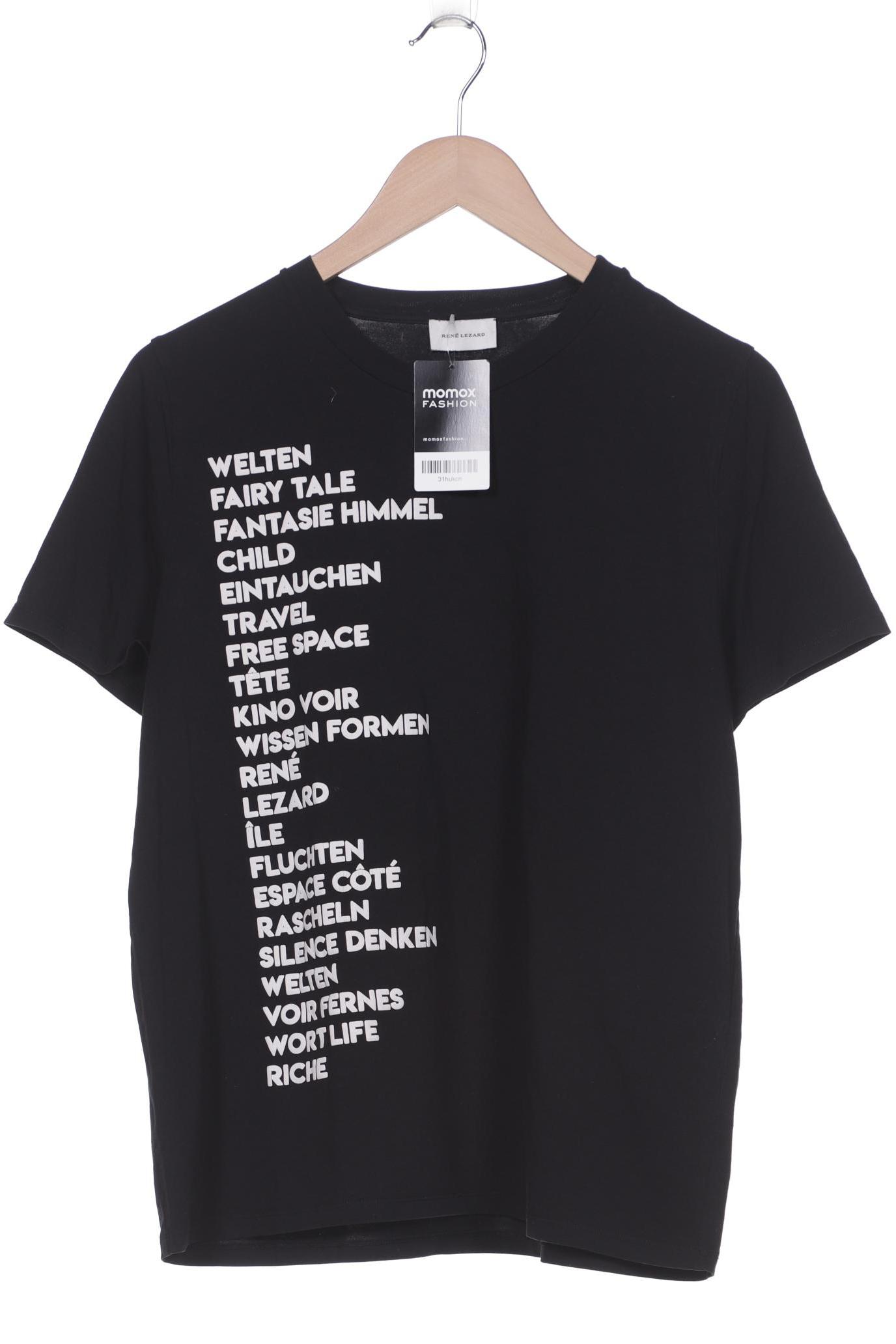 

Rene Lezard Damen T-Shirt, schwarz, Gr. 38