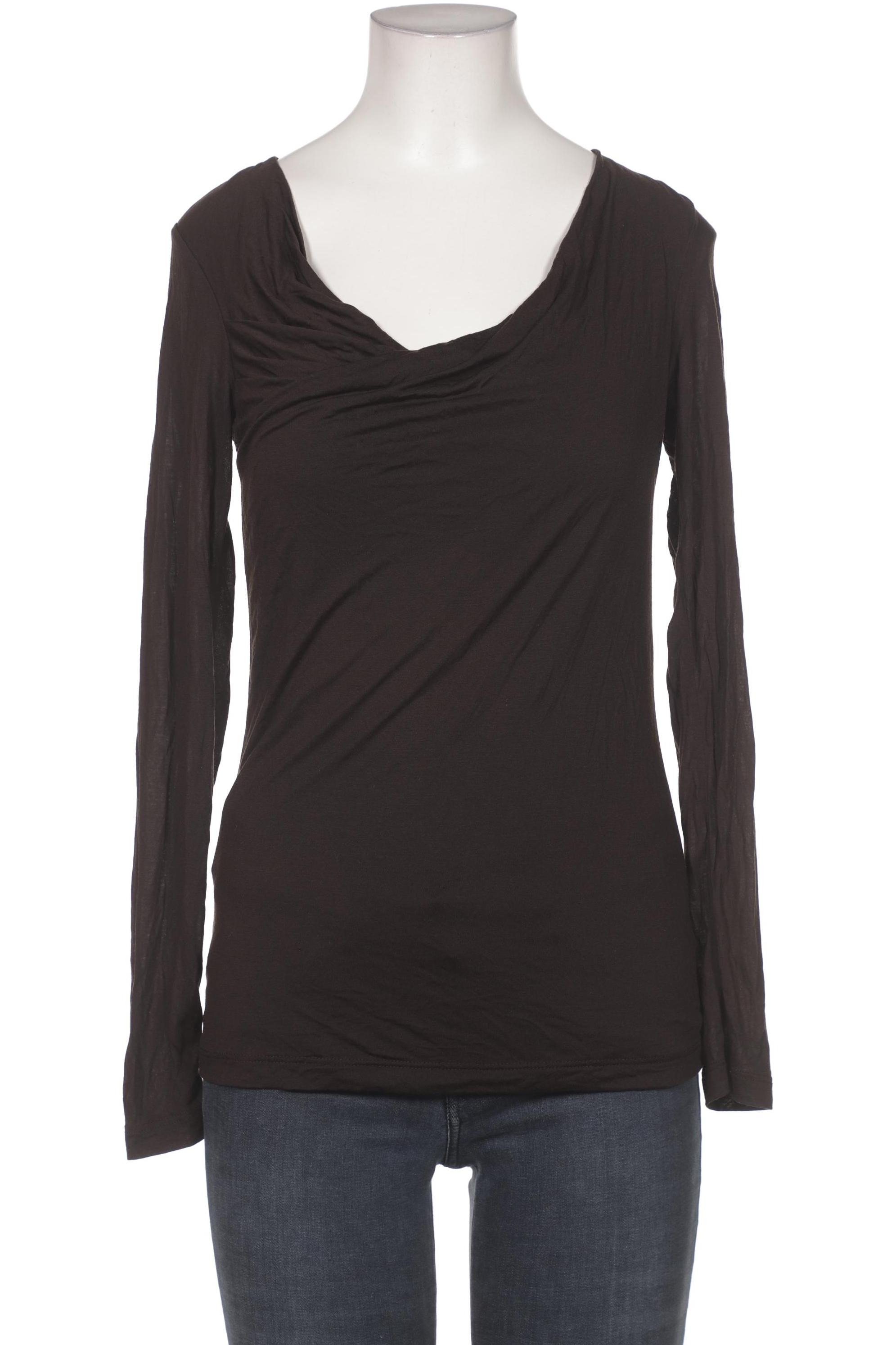 

Rene Lezard Damen Langarmshirt, braun, Gr. 36