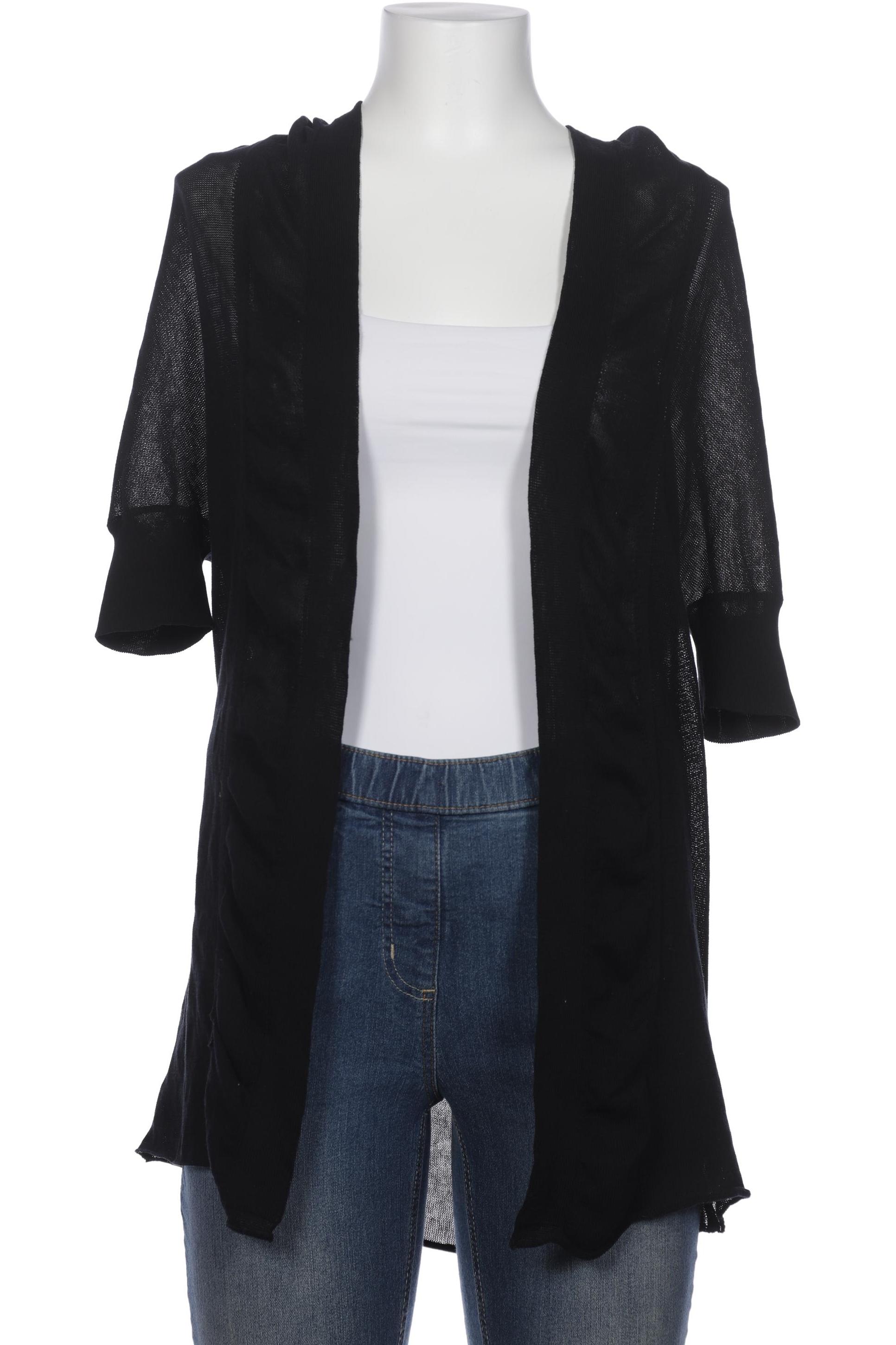 

Rene Lezard Damen Strickjacke, schwarz, Gr. 38