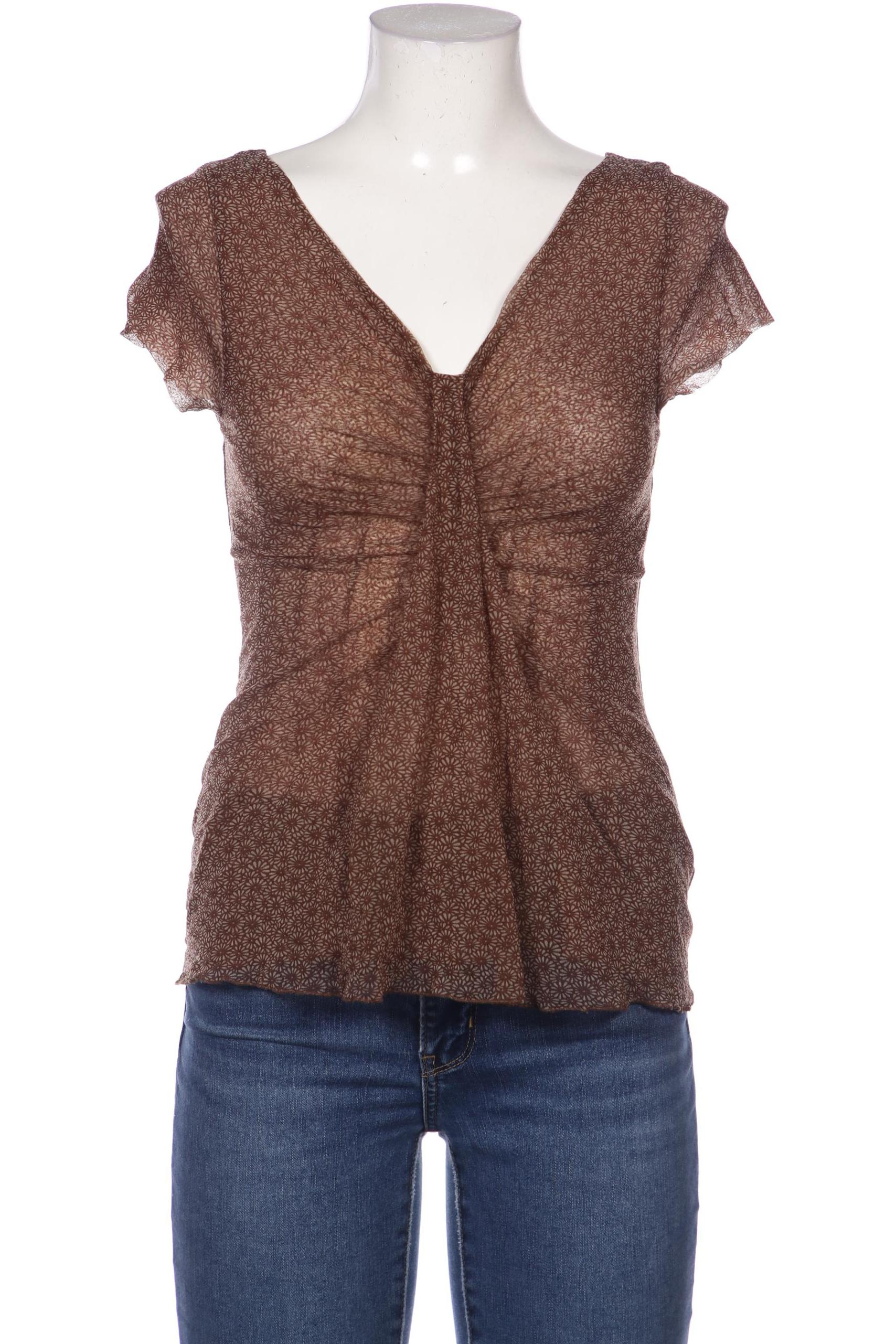 

Rene Lezard Damen Bluse, braun, Gr. 38