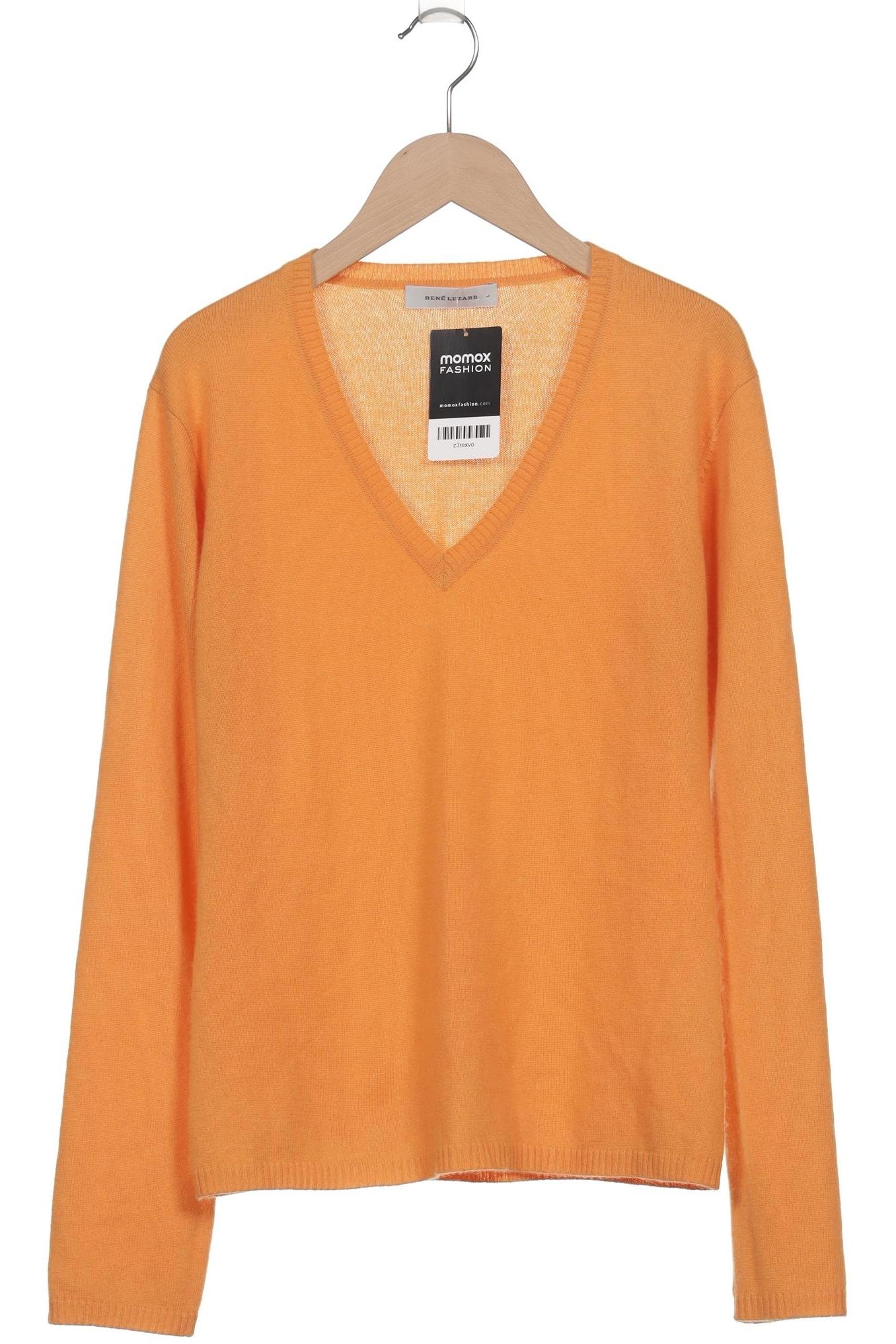 

Rene Lezard Damen Pullover, orange, Gr. 42