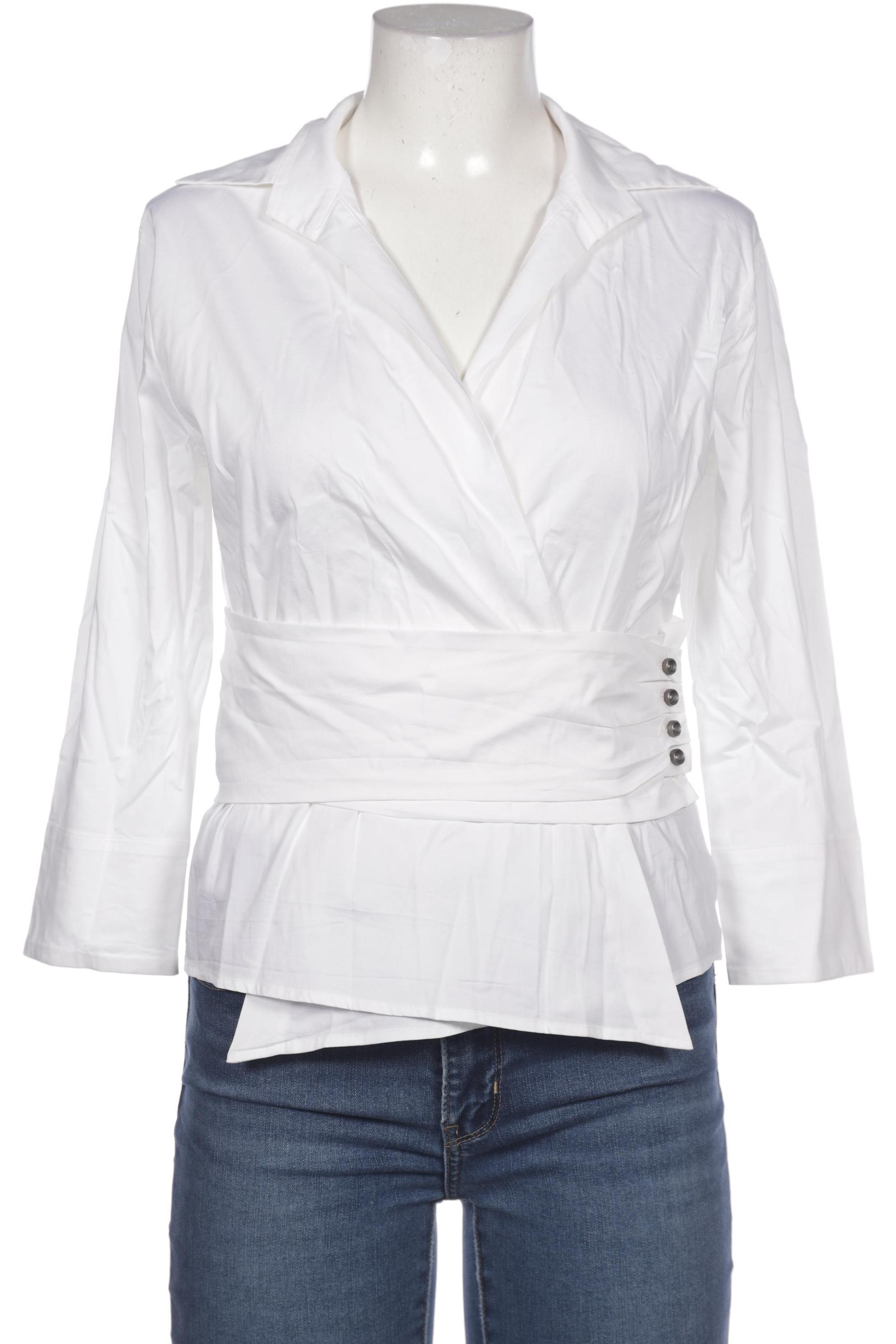 

Rene Lezard Damen Bluse, weiß, Gr. 40