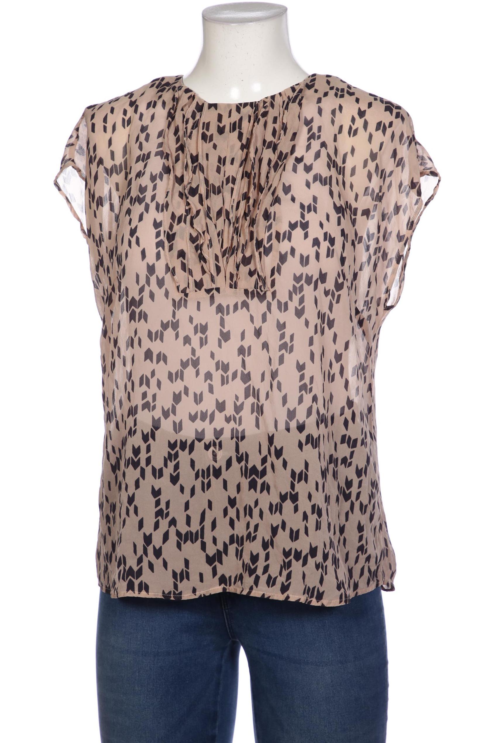

Rene Lezard Damen Bluse, beige, Gr. 42