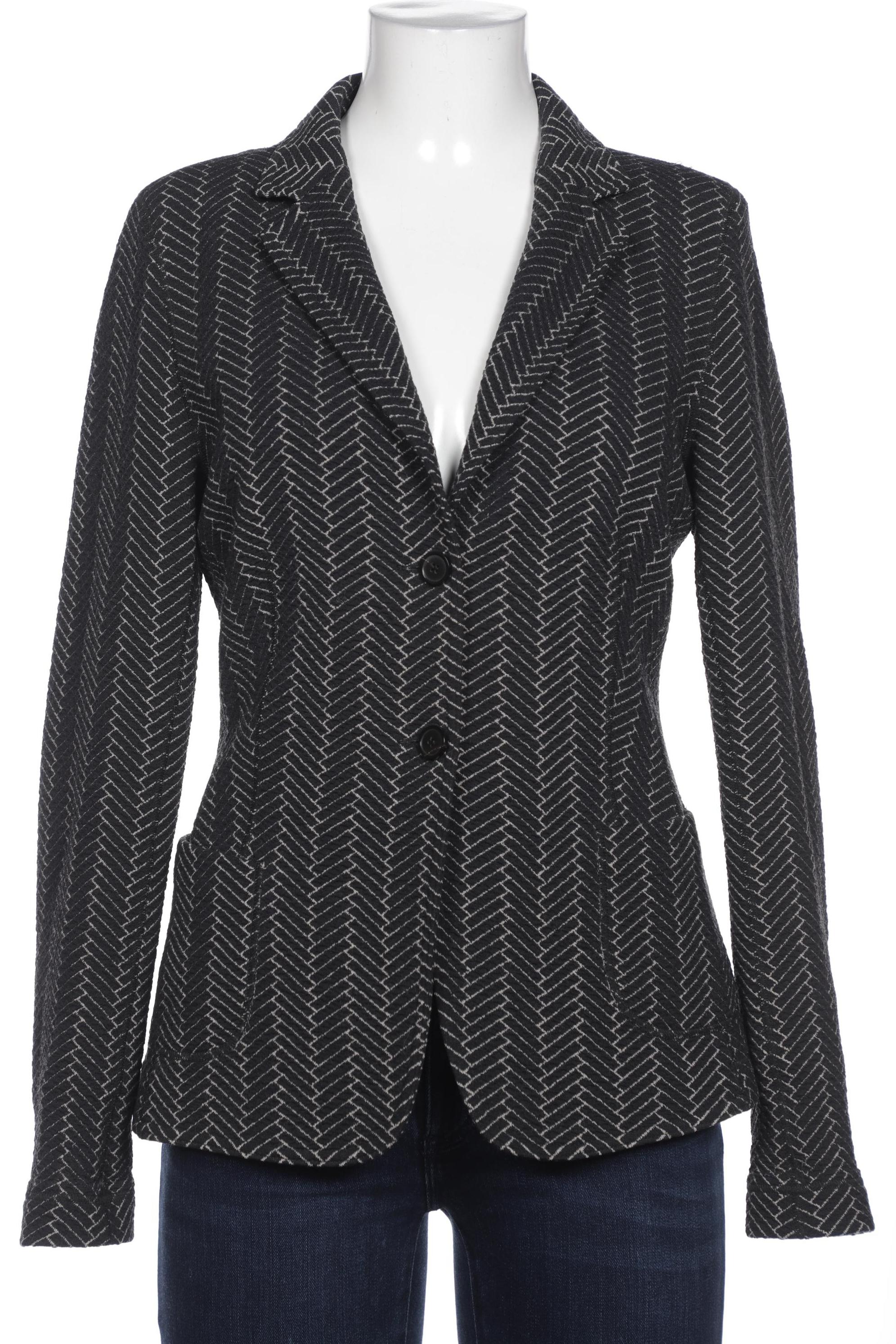 

Rene Lezard Damen Blazer, schwarz, Gr. 40