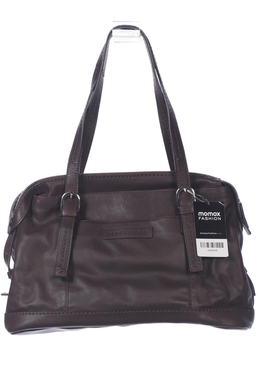 

Rene Lezard Damen Handtasche, braun, Gr.