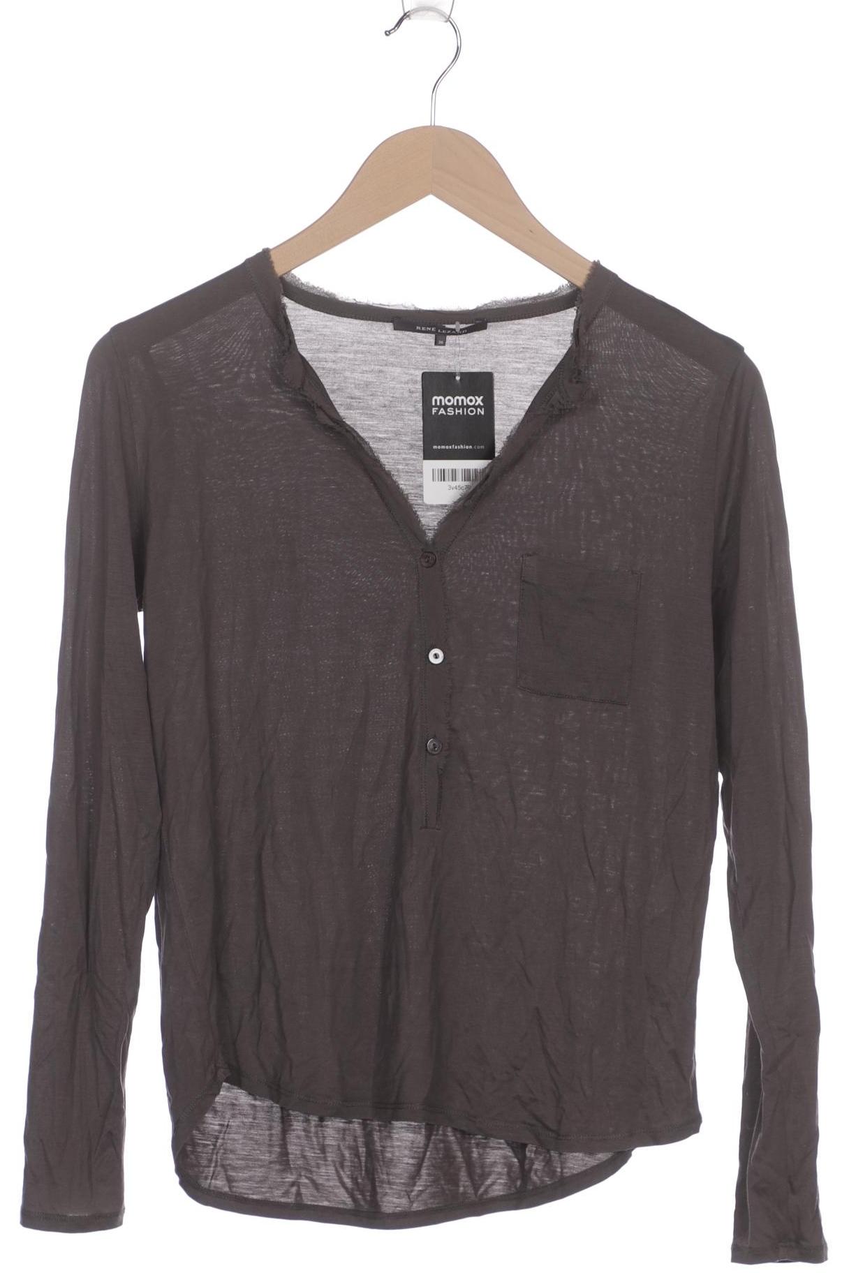 

Rene Lezard Damen Langarmshirt, grau, Gr. 36