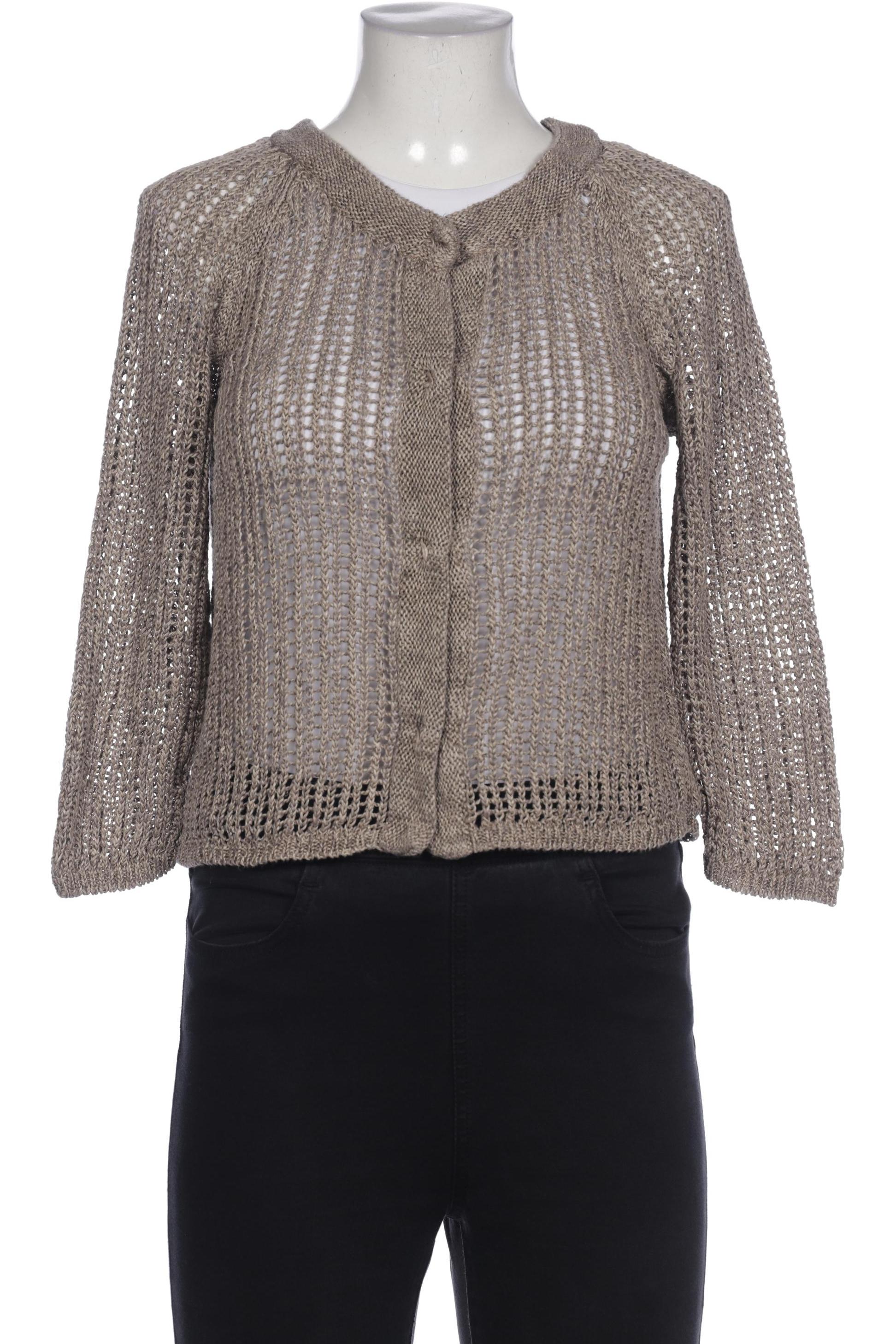 

Rene Lezard Damen Strickjacke, beige, Gr. 38