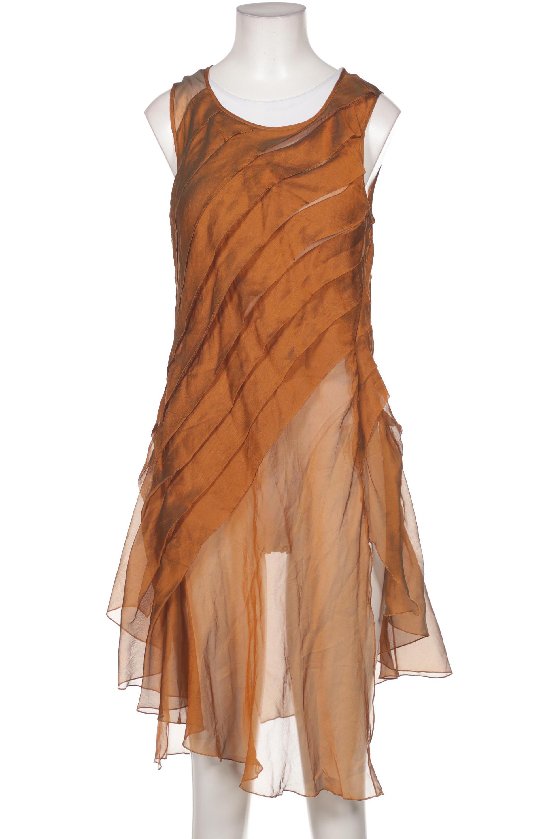 

Rene Lezard Damen Kleid, orange, Gr. 40