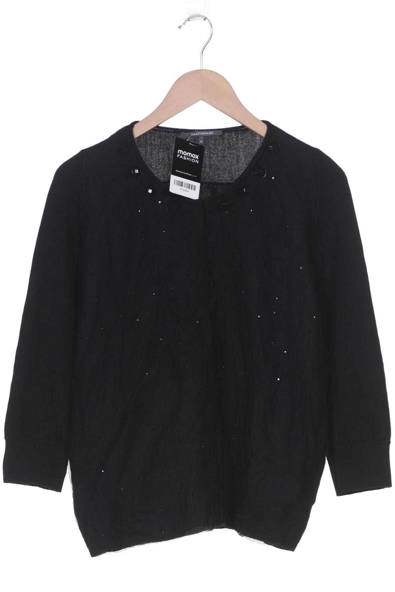 

RENE LEZARD Damen Strickjacke, schwarz