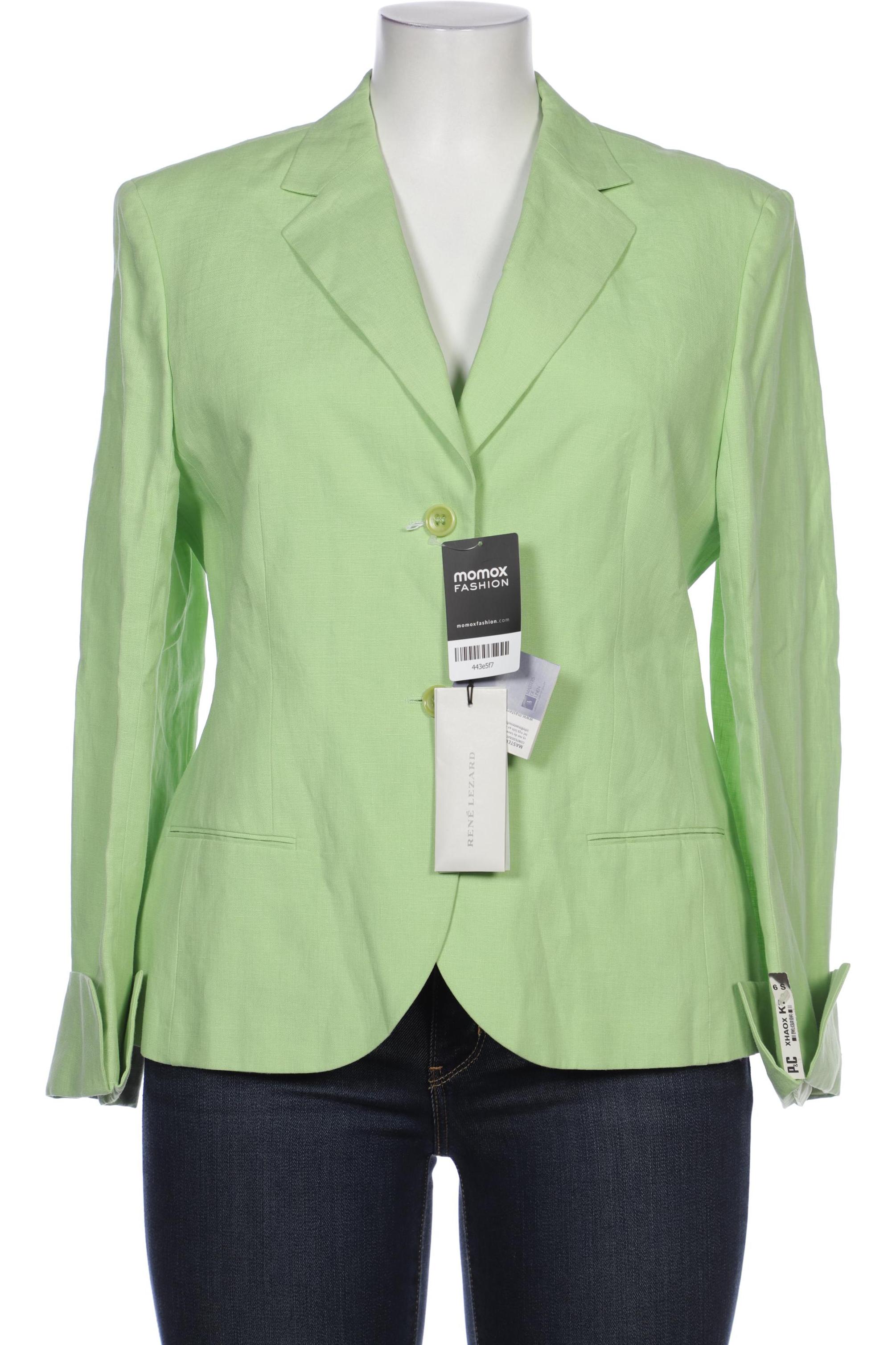 

Rene Lezard Damen Blazer, hellgrün, Gr. 42