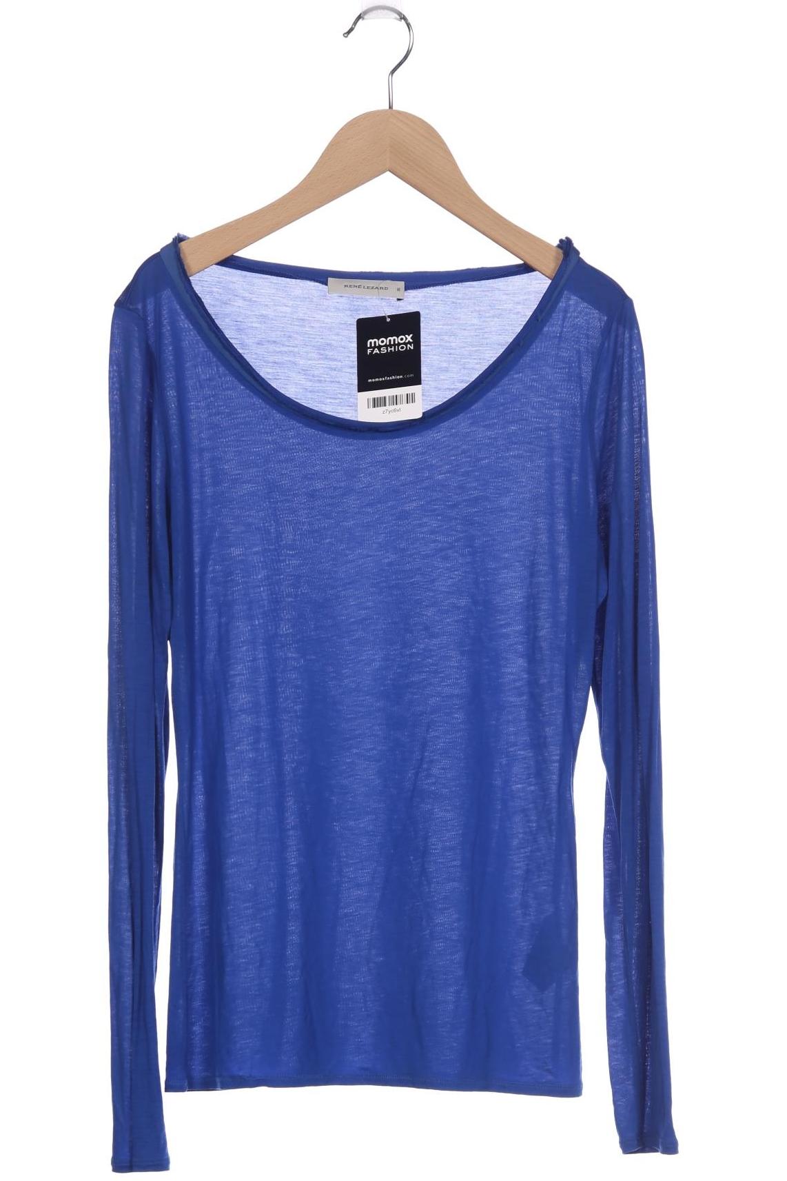 

Rene Lezard Damen Langarmshirt, blau, Gr. 36