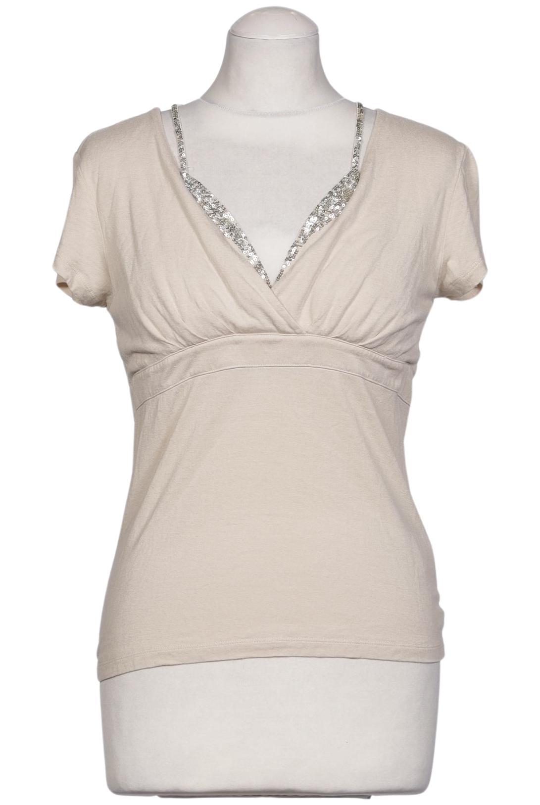 

Rene Lezard Damen T-Shirt, beige, Gr. 38