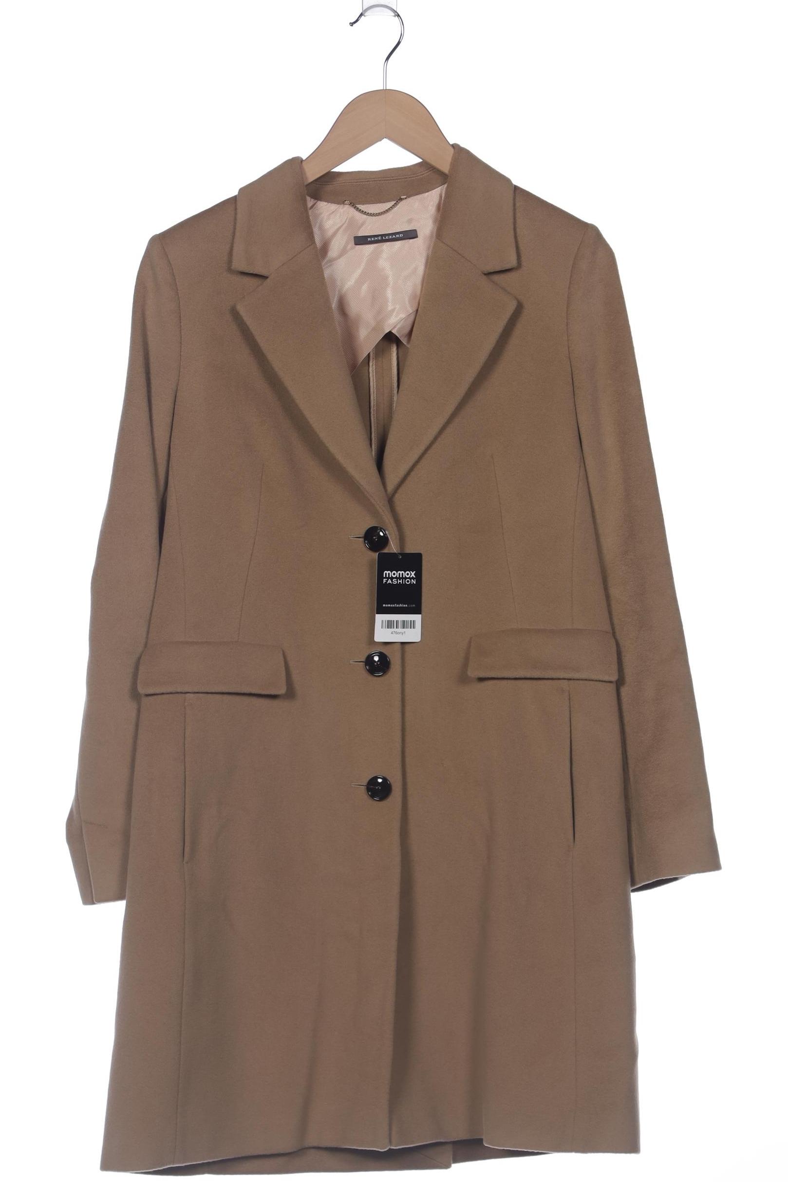 

Rene Lezard Damen Mantel, beige, Gr. 38