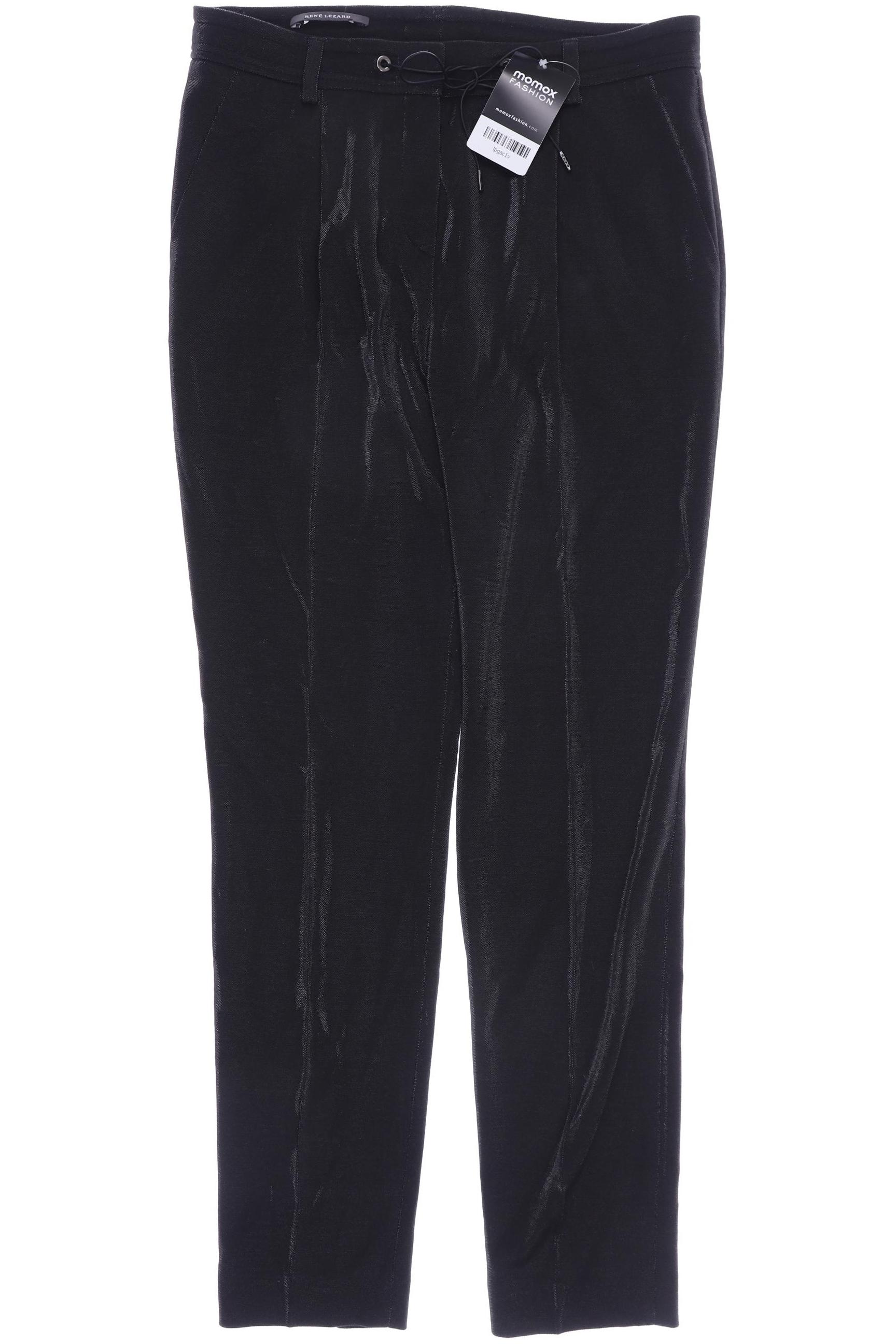 

Rene Lezard Damen Stoffhose, schwarz