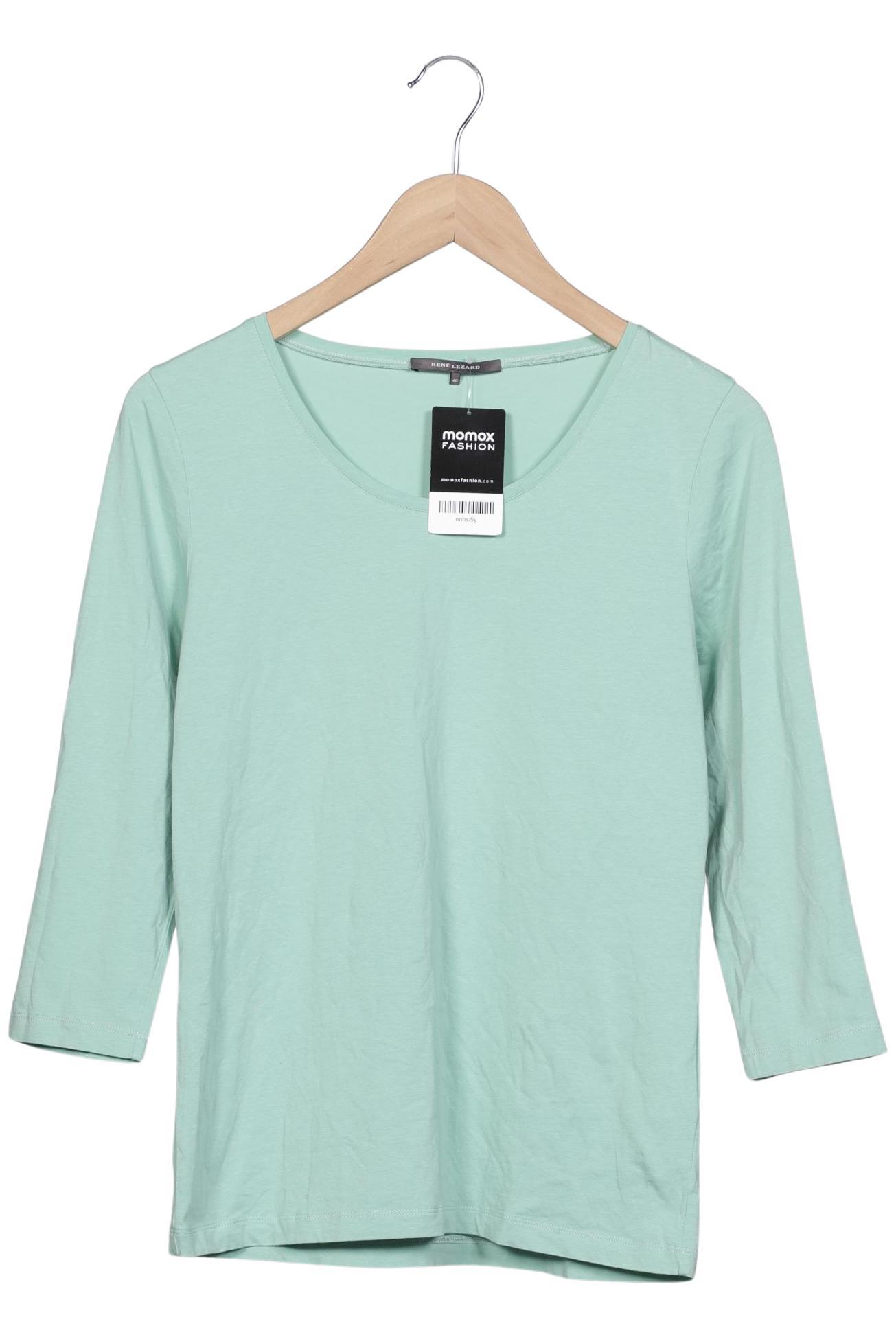 

Rene Lezard Damen Langarmshirt, grün, Gr. 40