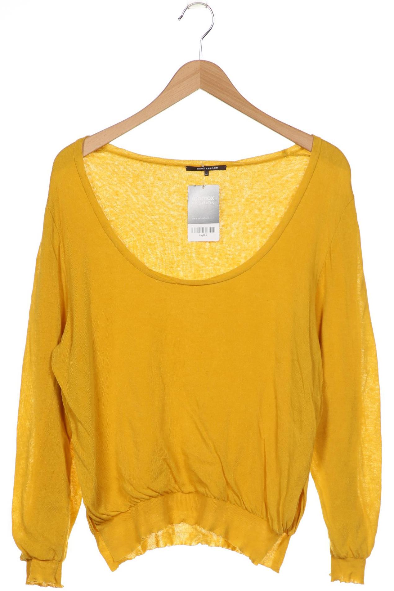

Rene Lezard Damen Pullover, gelb, Gr. 44