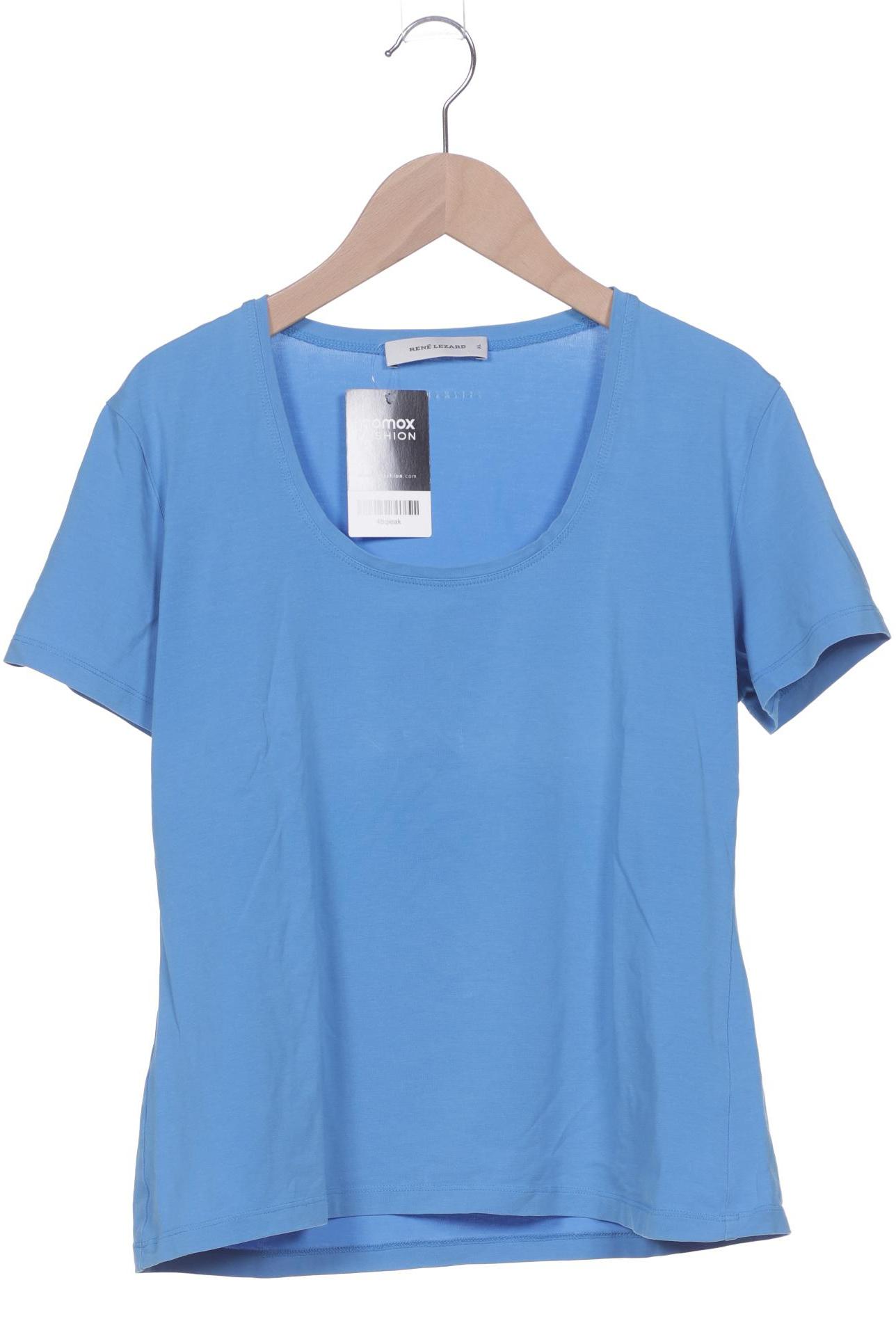 

Rene Lezard Damen T-Shirt, blau, Gr. 44