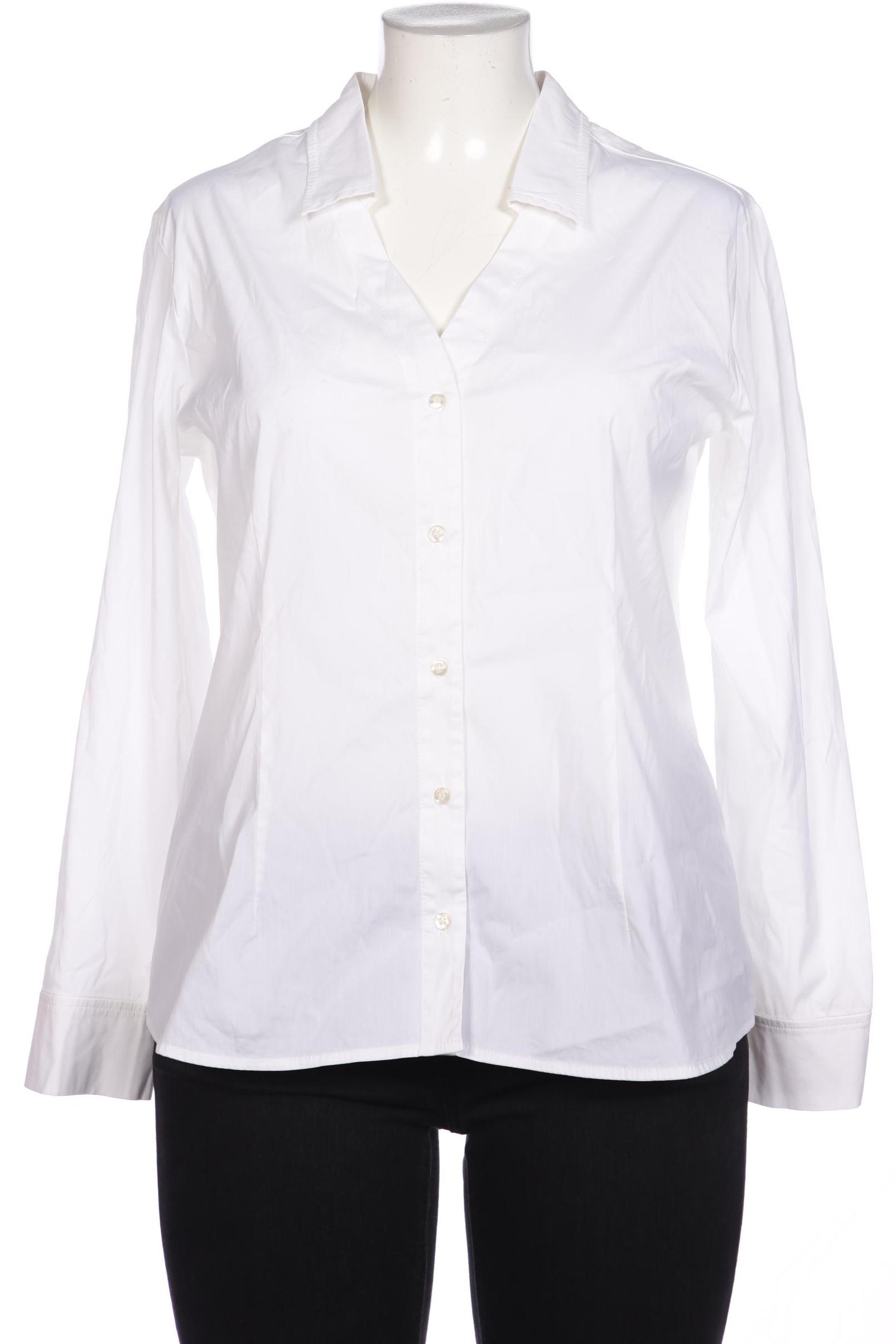 

Rene Lezard Damen Bluse, weiß, Gr. 42