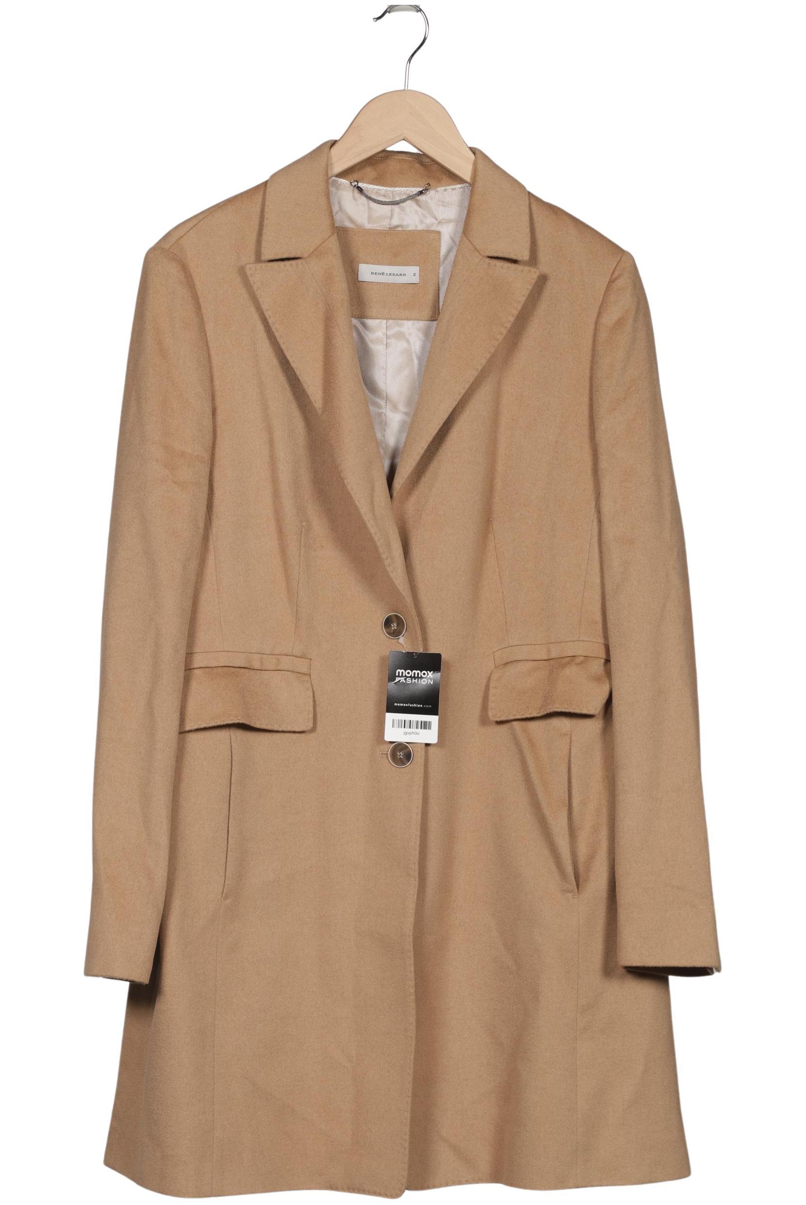 

Rene Lezard Damen Mantel, beige, Gr. 44