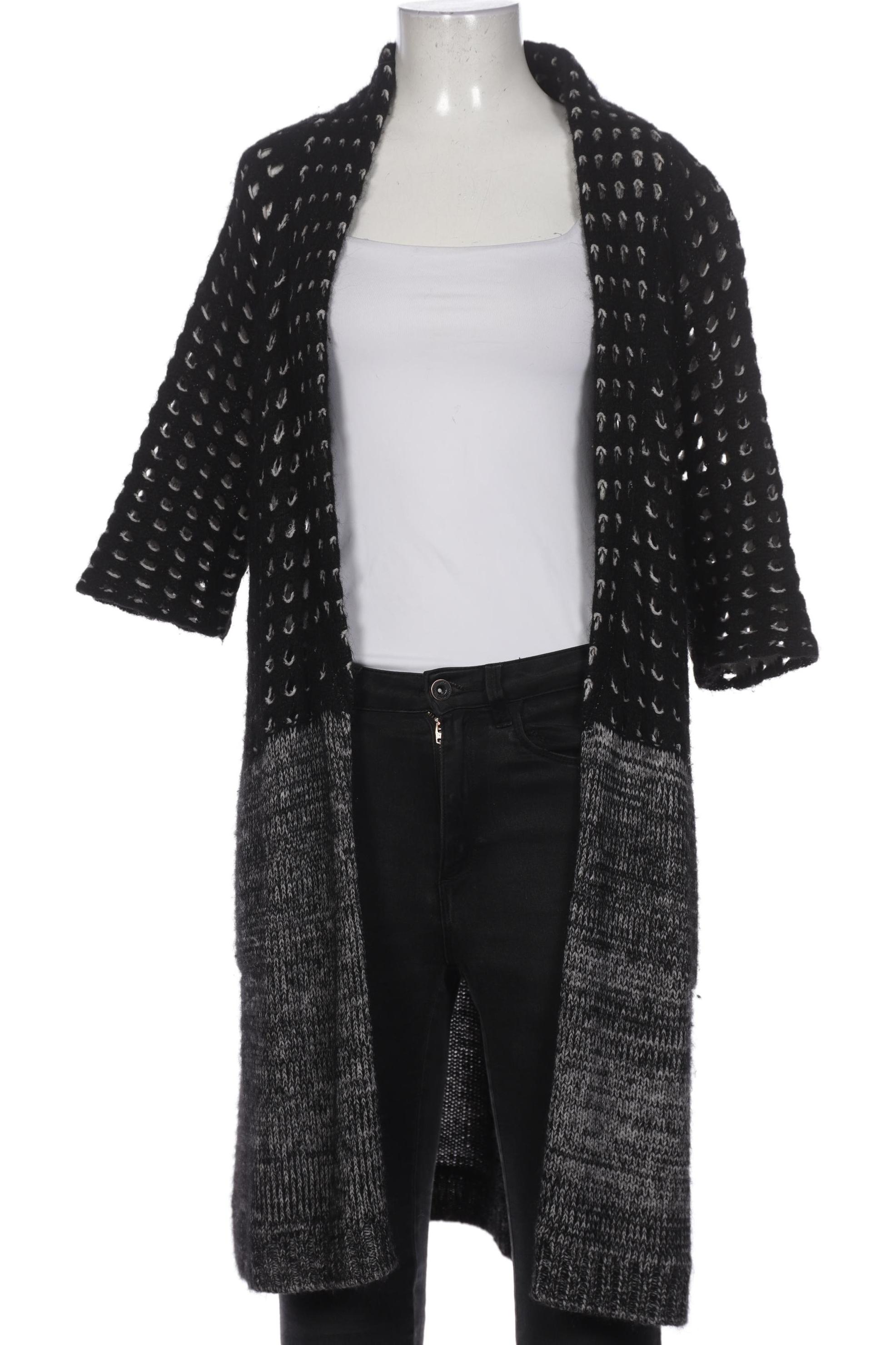 

Rene Lezard Damen Strickjacke, schwarz, Gr. 34