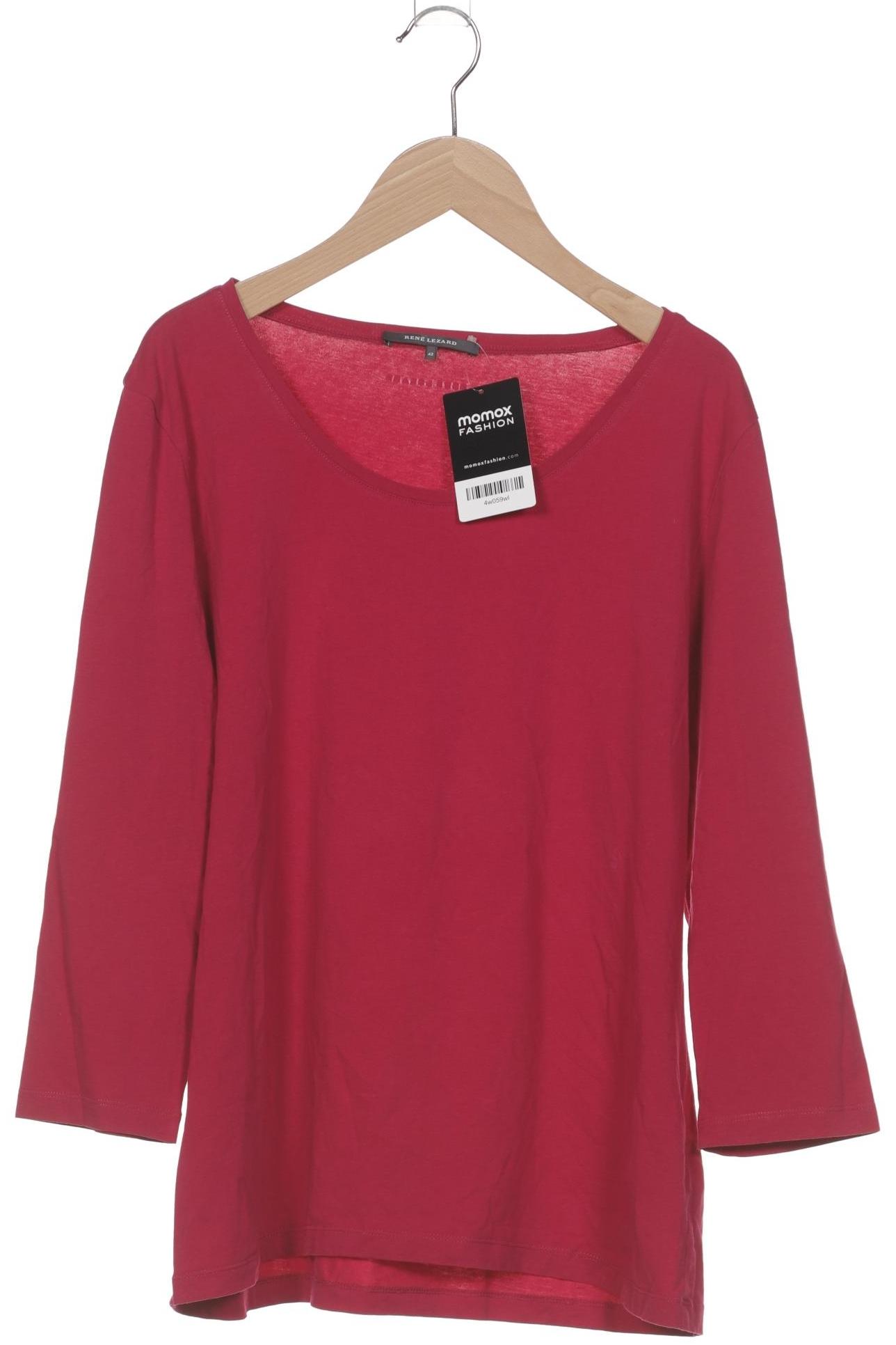 

Rene Lezard Damen Langarmshirt, pink, Gr. 42