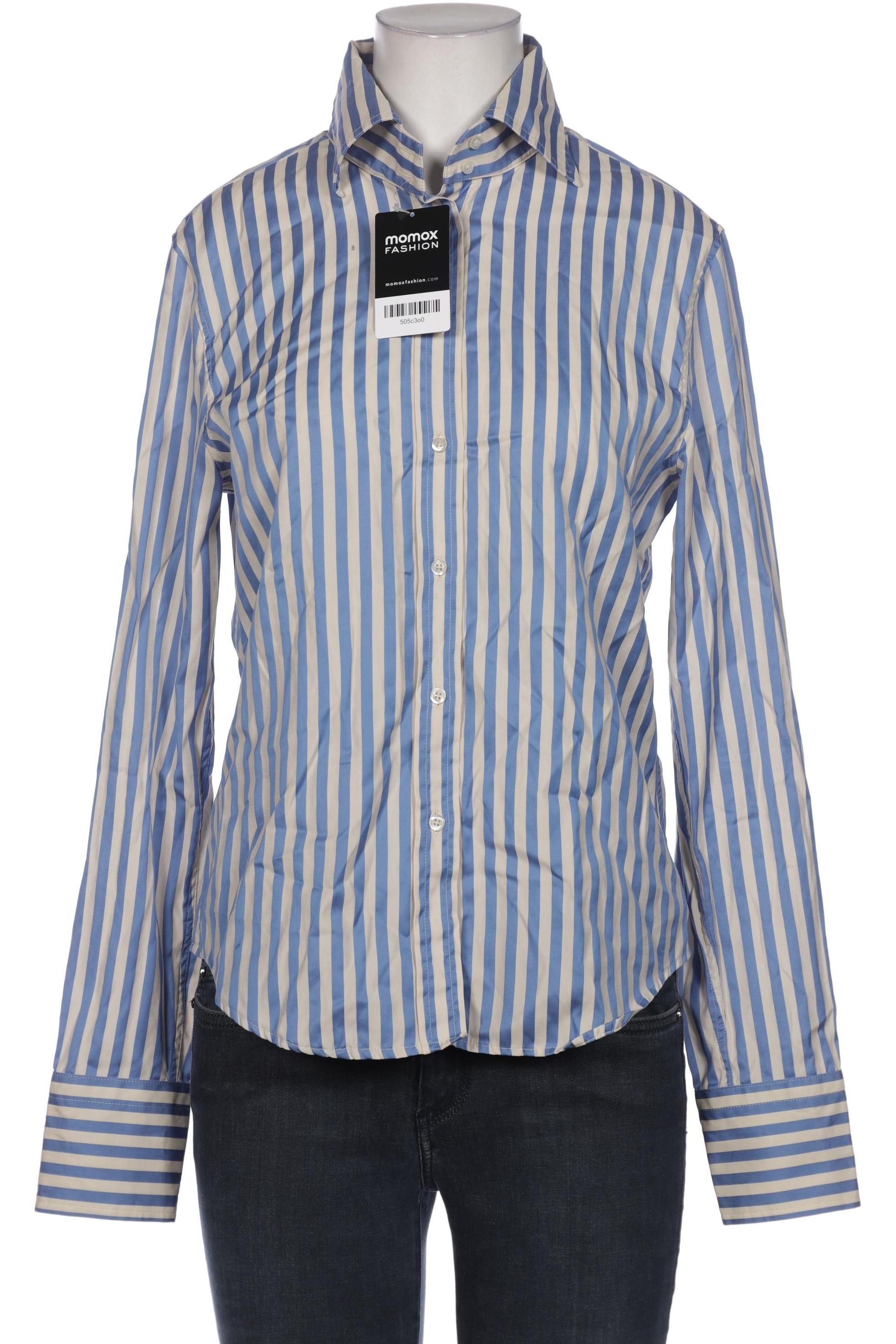 

Rene Lezard Damen Bluse, blau, Gr. 40