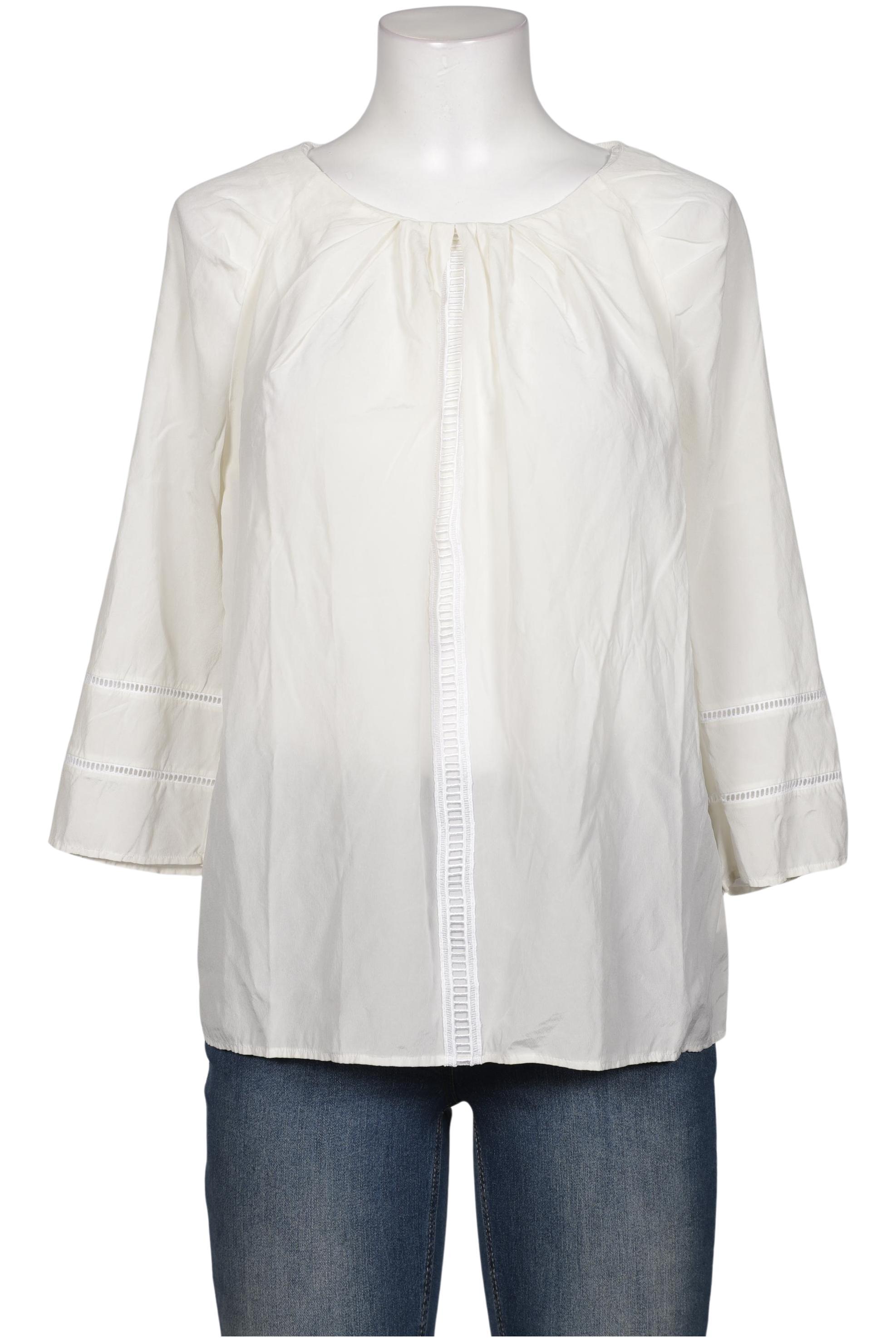 

Rene Lezard Damen Bluse, cremeweiß, Gr. 40