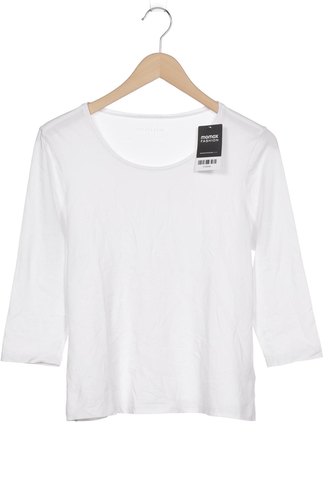 

Rene Lezard Damen Langarmshirt, weiß, Gr. 42