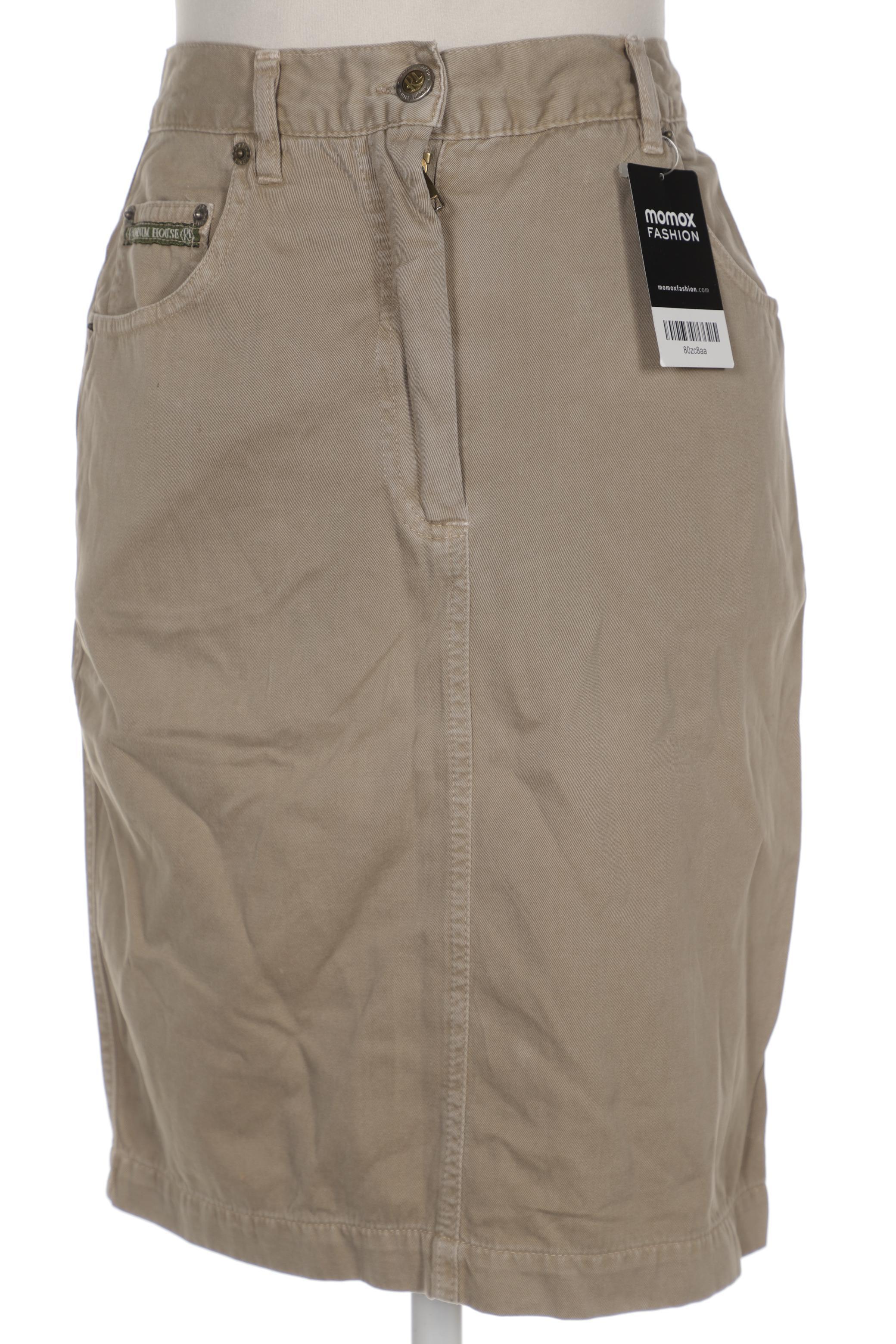 

Rene Lezard Damen Rock, beige, Gr. 28