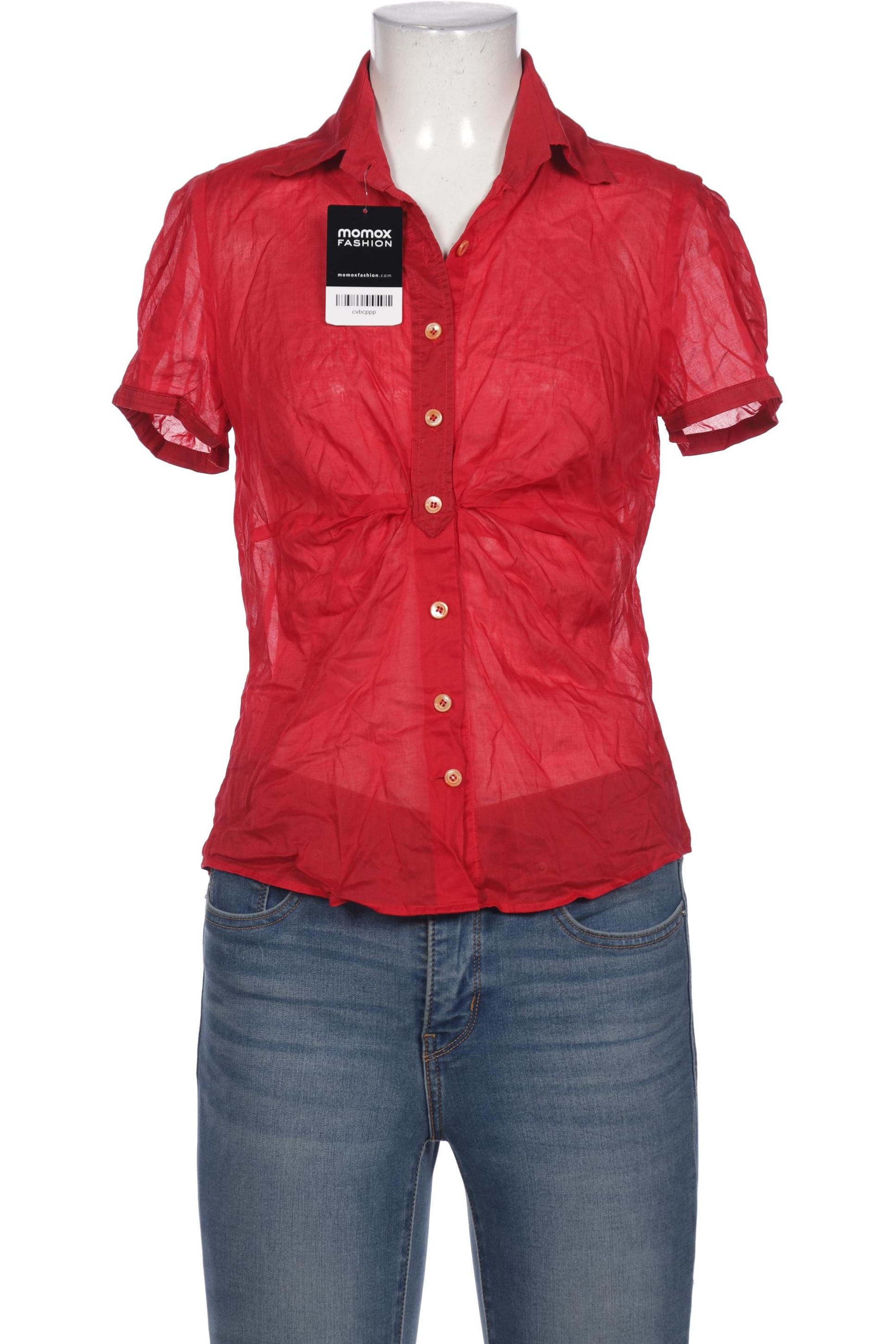 

Rene Lezard Damen Bluse, rot, Gr. 36