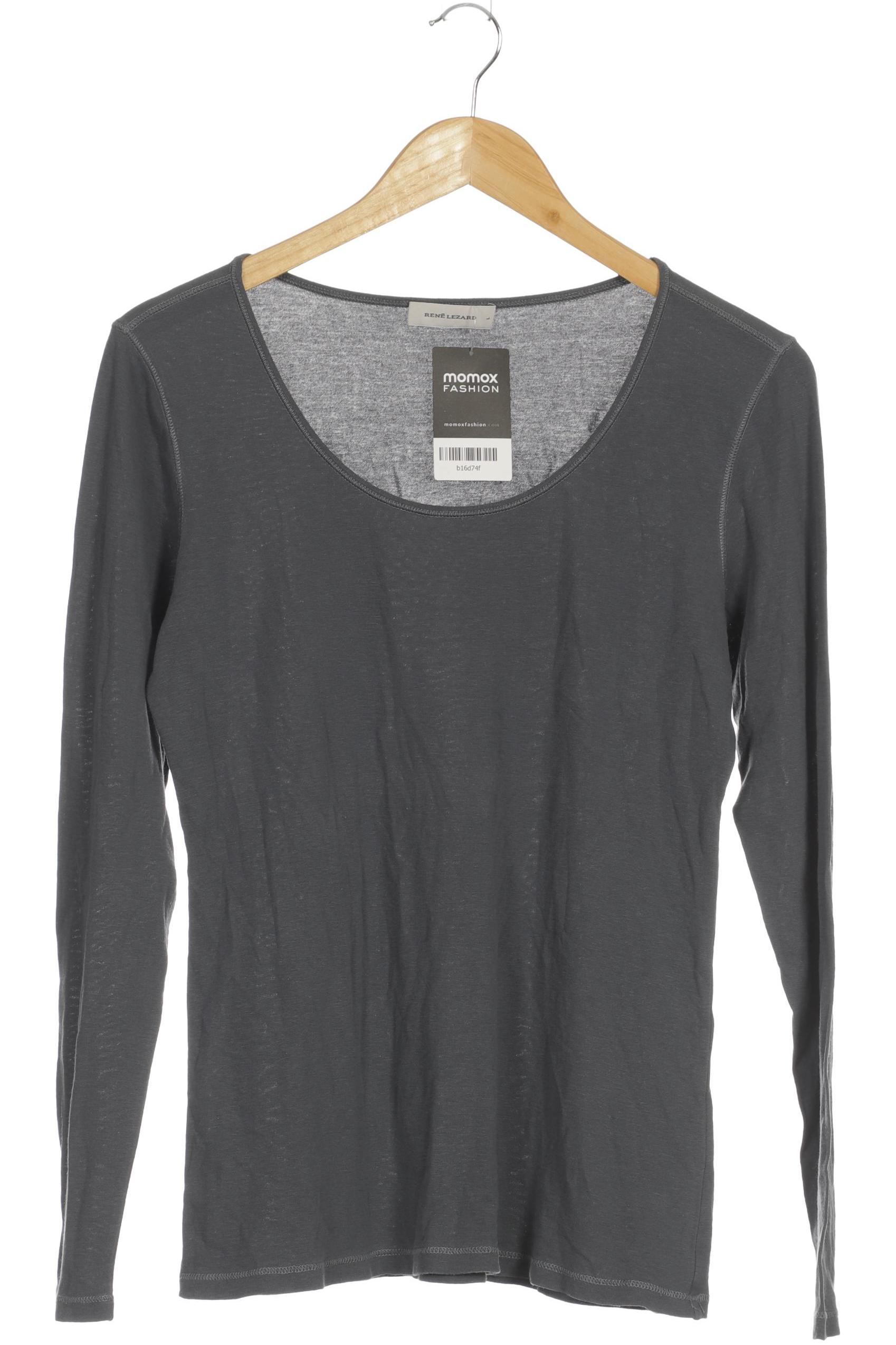 

Rene Lezard Damen Langarmshirt, blau, Gr. 42