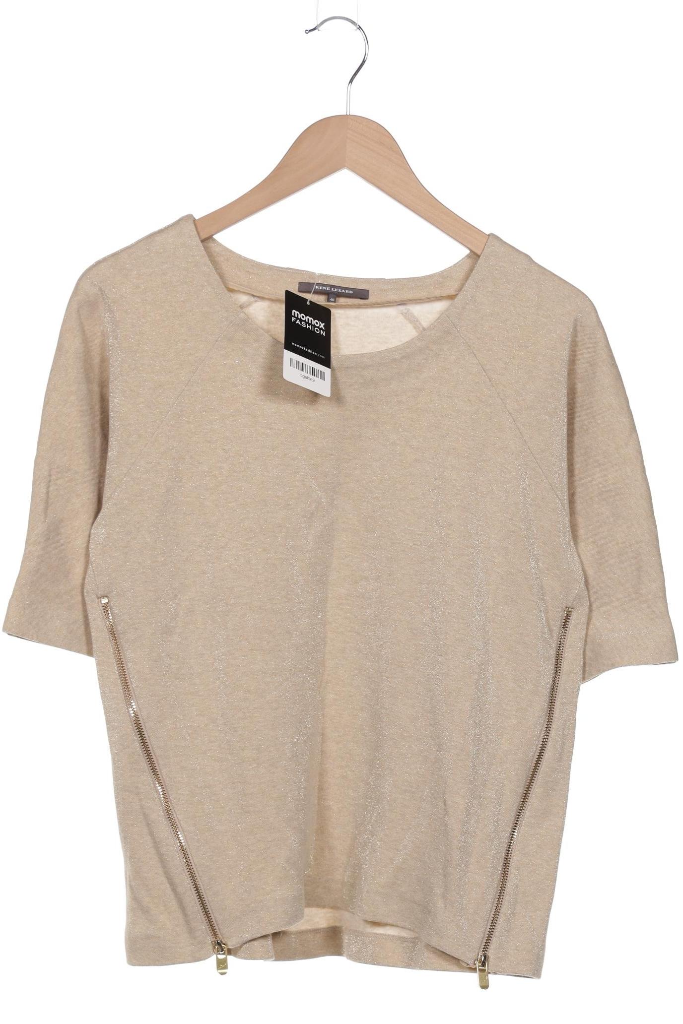 

Rene Lezard Damen T-Shirt, beige, Gr. 40