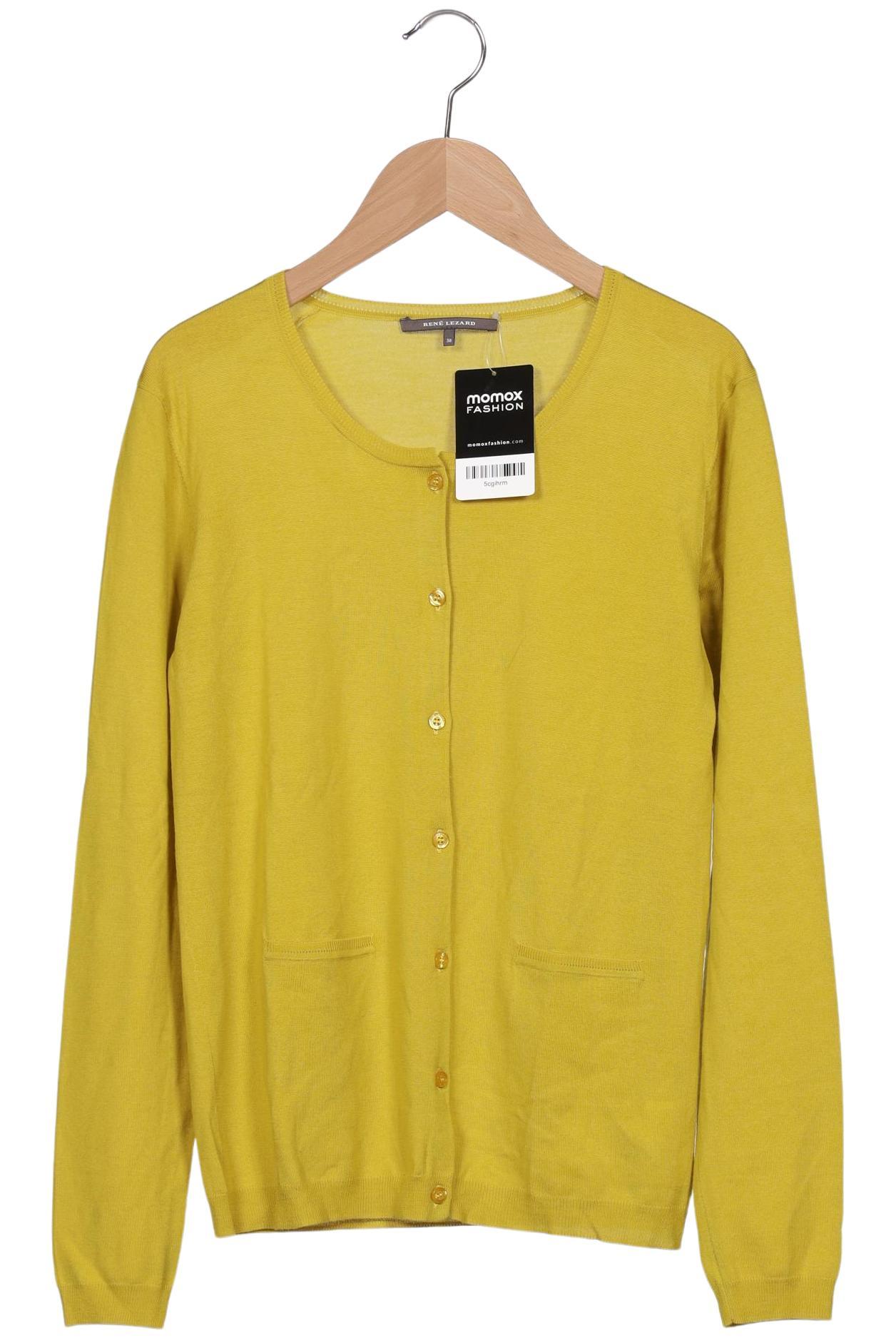 

Rene Lezard Damen Strickjacke, hellgrün, Gr. 38