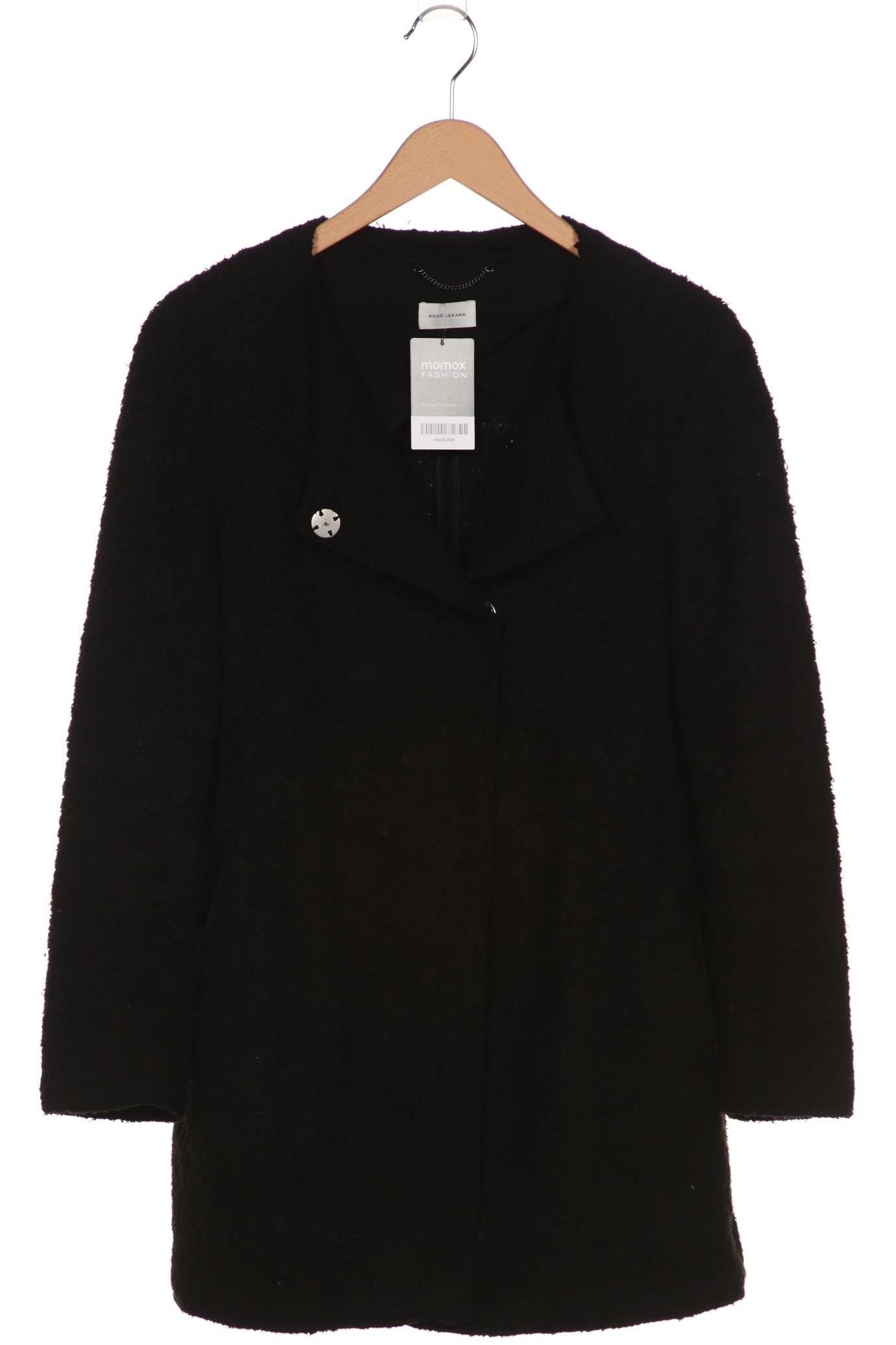 

Rene Lezard Damen Mantel, schwarz, Gr. 42
