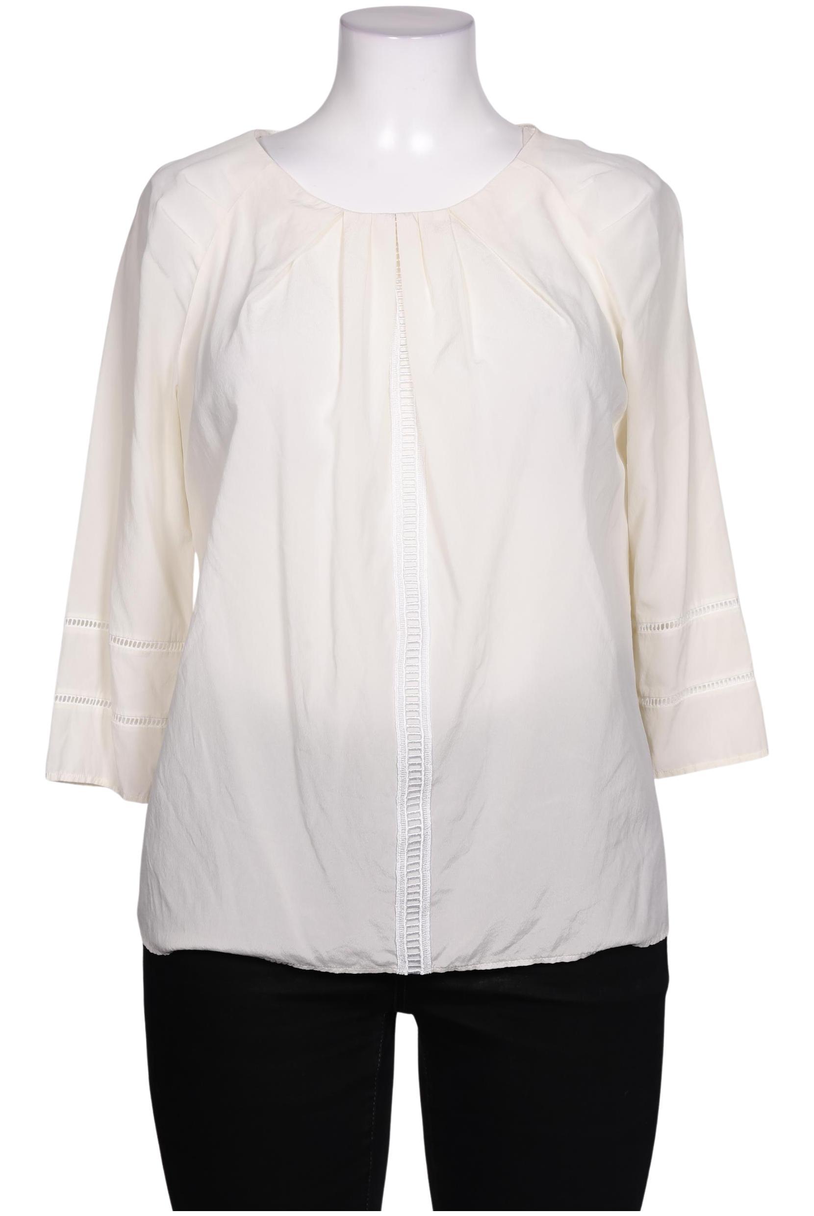 

Rene Lezard Damen Bluse, cremeweiß, Gr. 46
