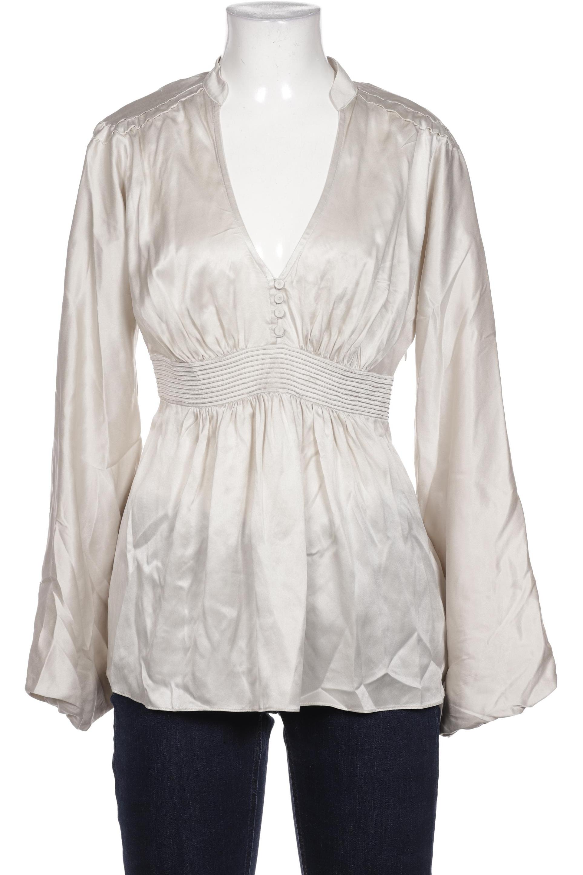 

Rene Lezard Damen Bluse, cremeweiß