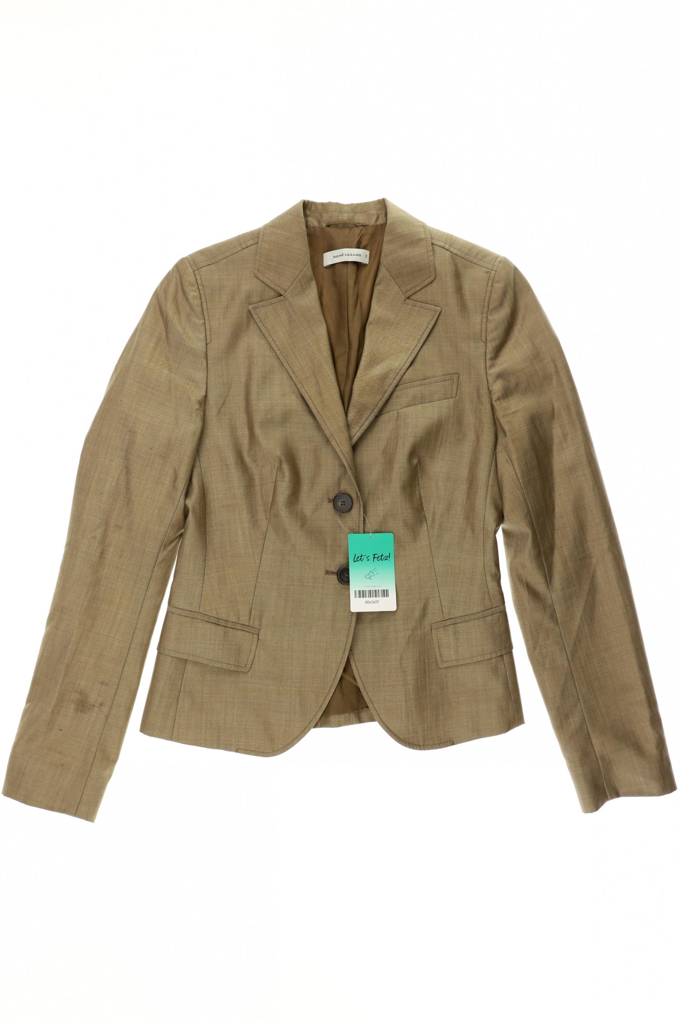 

Rene Lezard Damen Blazer, braun, Gr. 34