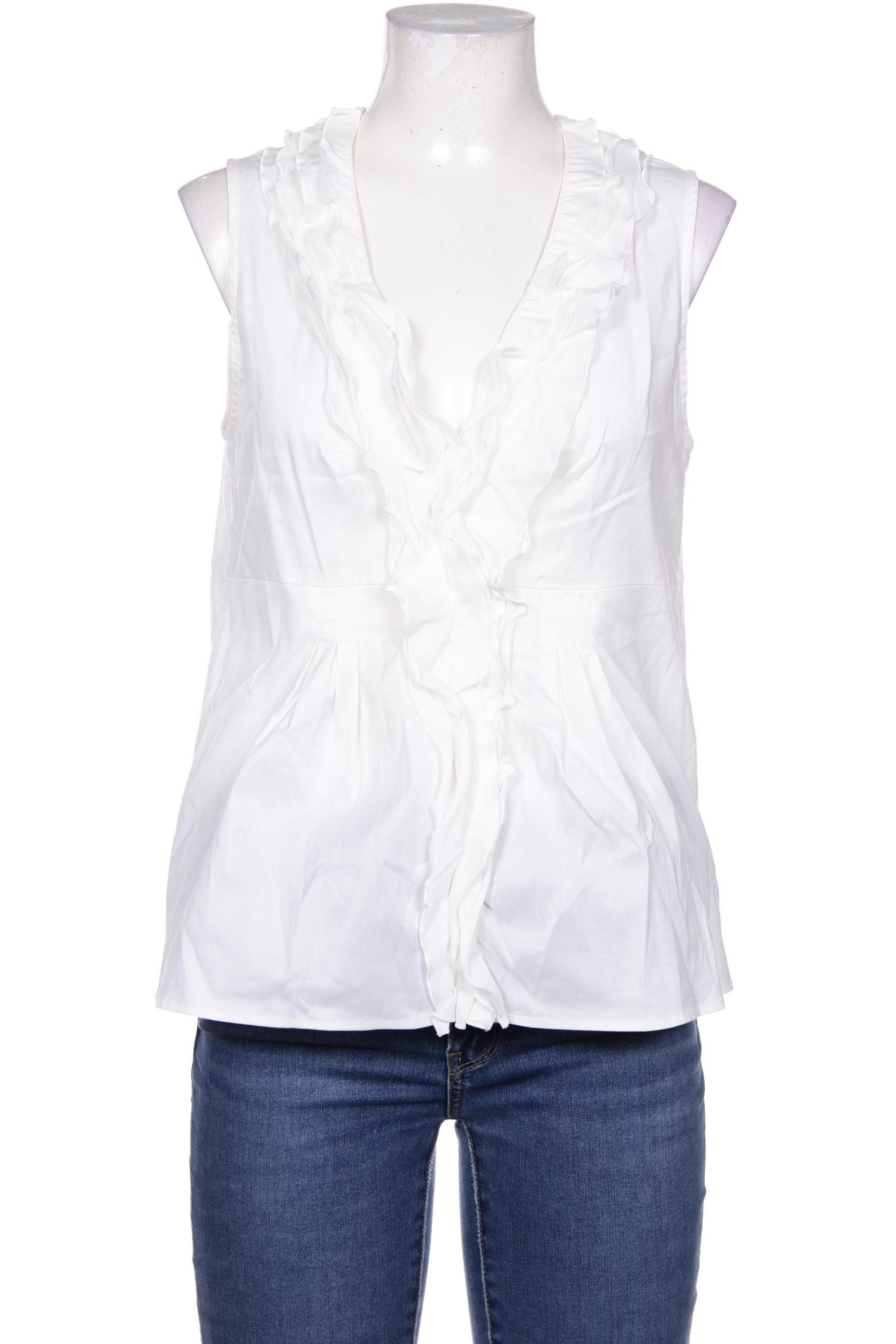 

Rene Lezard Damen Bluse, weiß, Gr. 40
