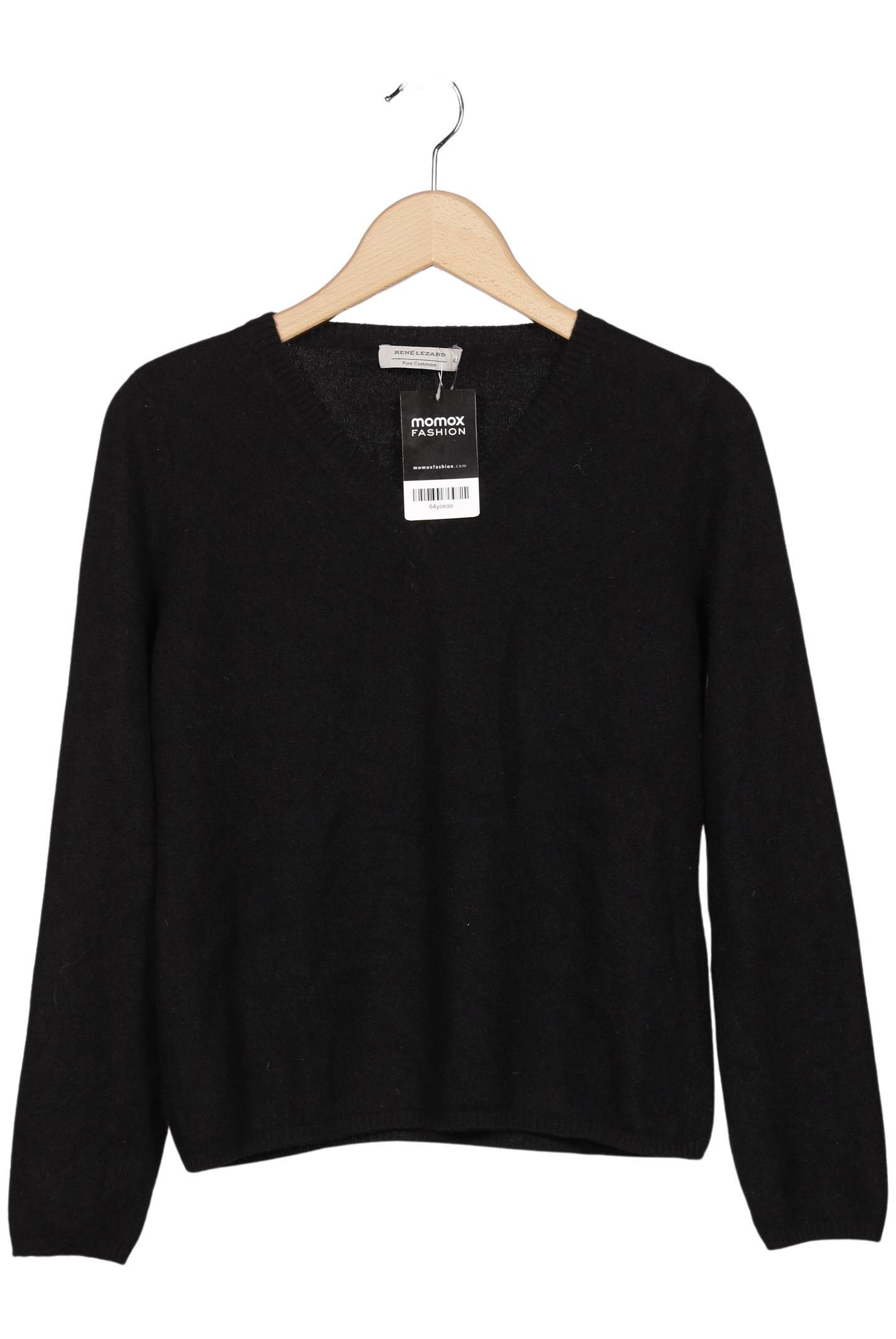 

Rene Lezard Damen Pullover, schwarz, Gr. 42