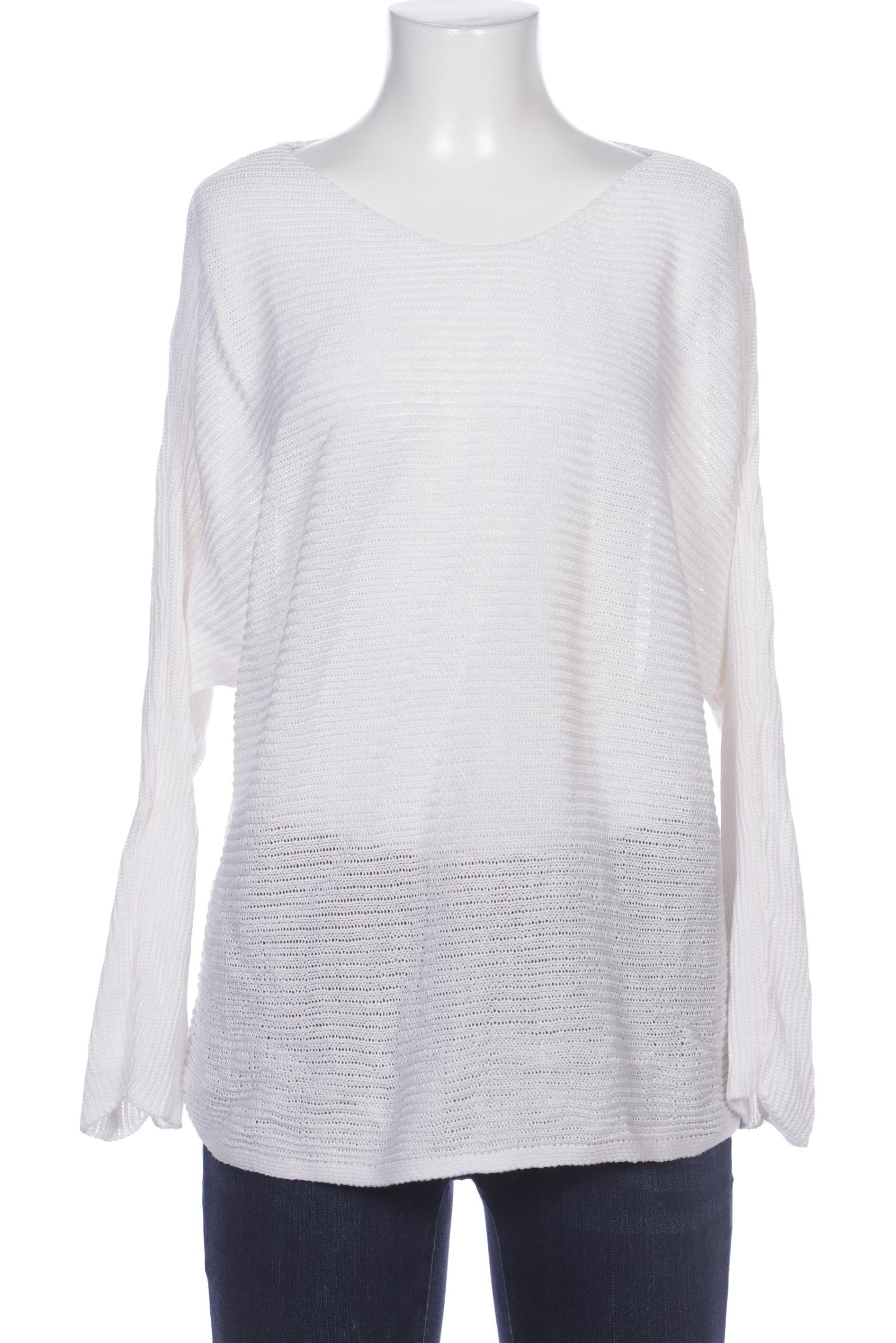 

Rene Lezard Damen Pullover, weiß, Gr. 40