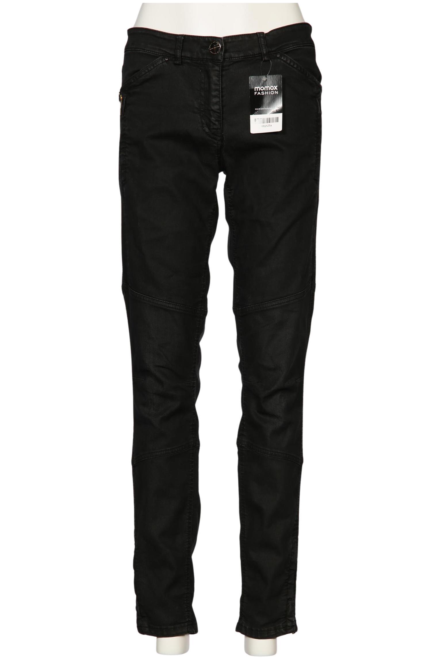 

Rene Lezard Damen Jeans, schwarz, Gr. 38