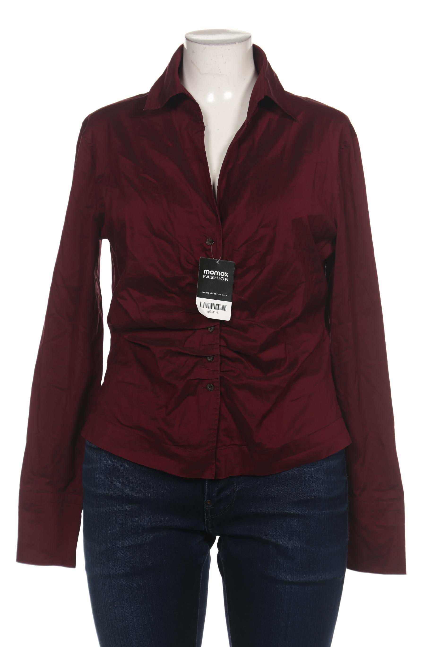 

Rene Lezard Damen Bluse, bordeaux, Gr. 44