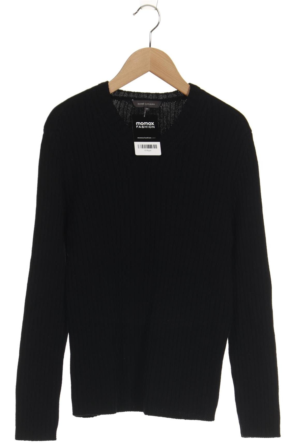 

Rene Lezard Damen Pullover, schwarz, Gr. 48