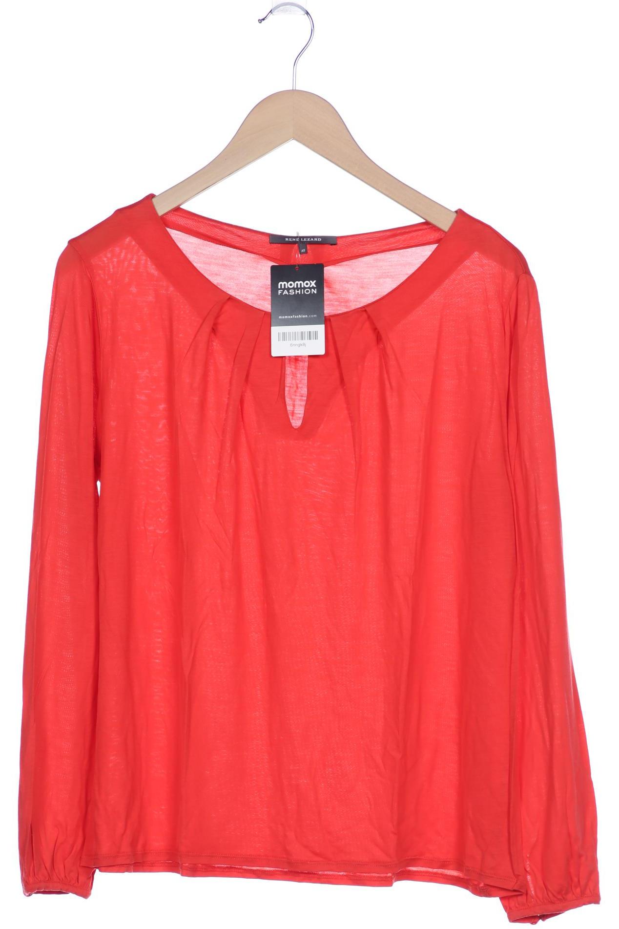 

Rene Lezard Damen Langarmshirt, pink, Gr. 42