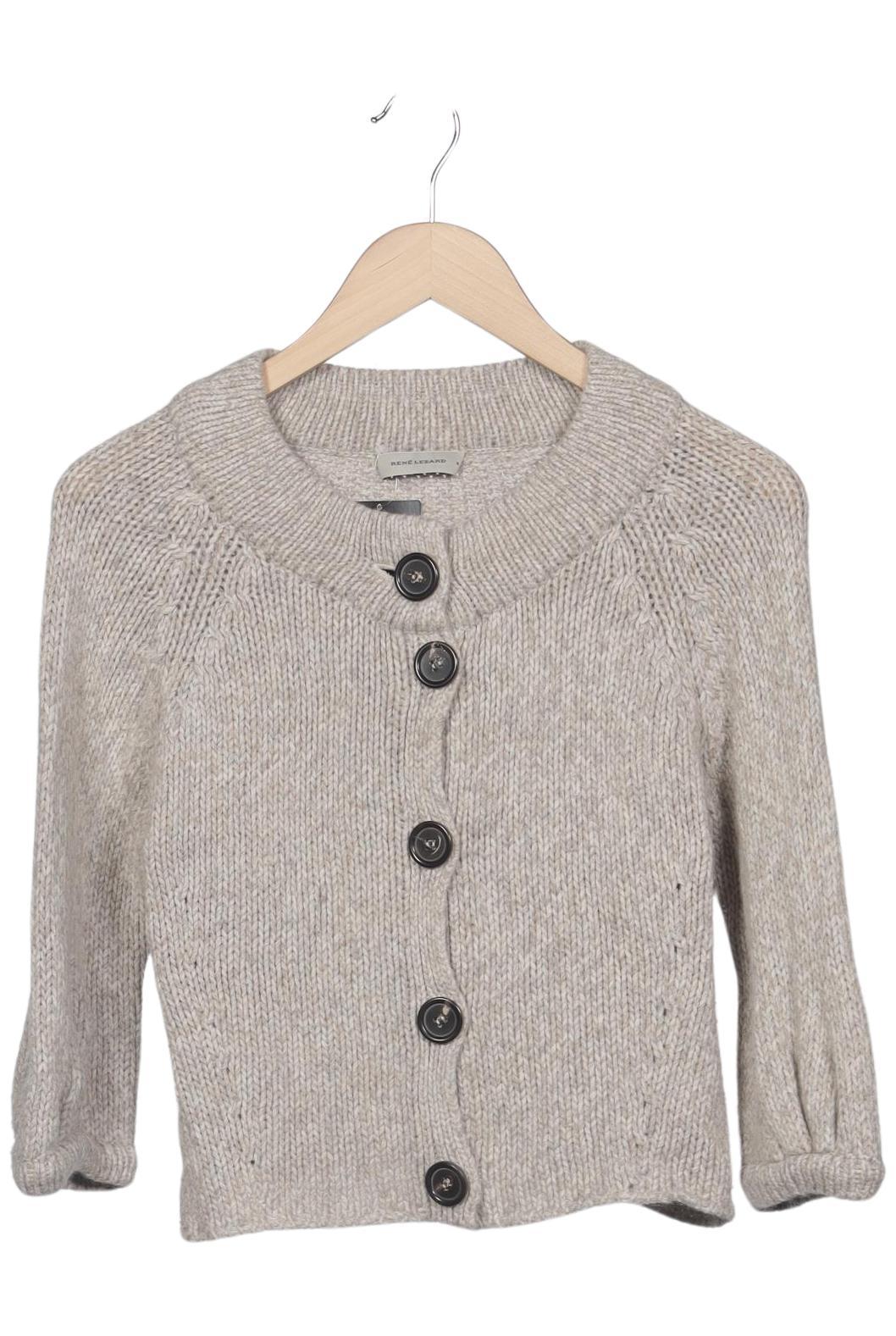 

Rene Lezard Damen Strickjacke, beige, Gr. 38